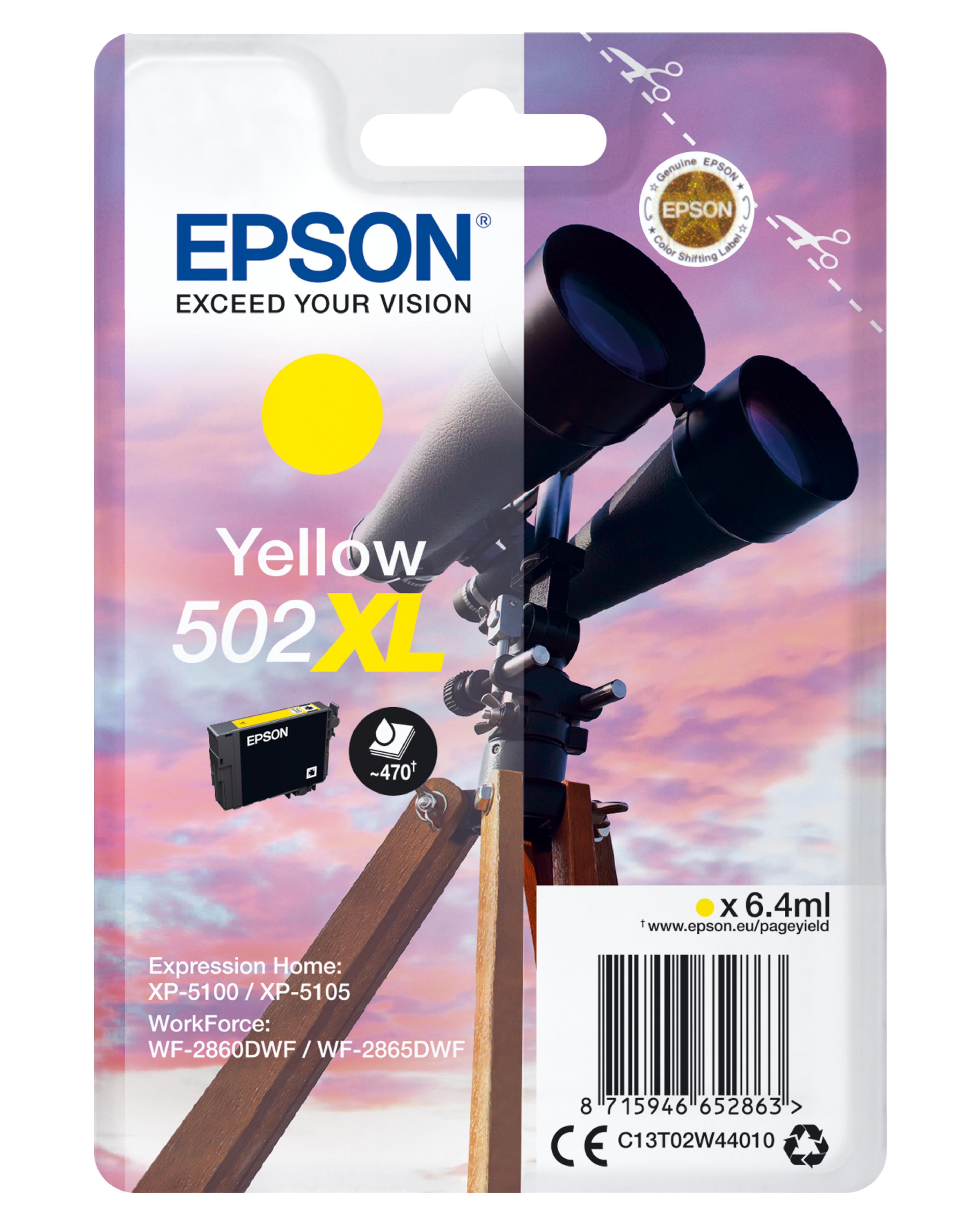 Epson 502 XL Ink Yellow