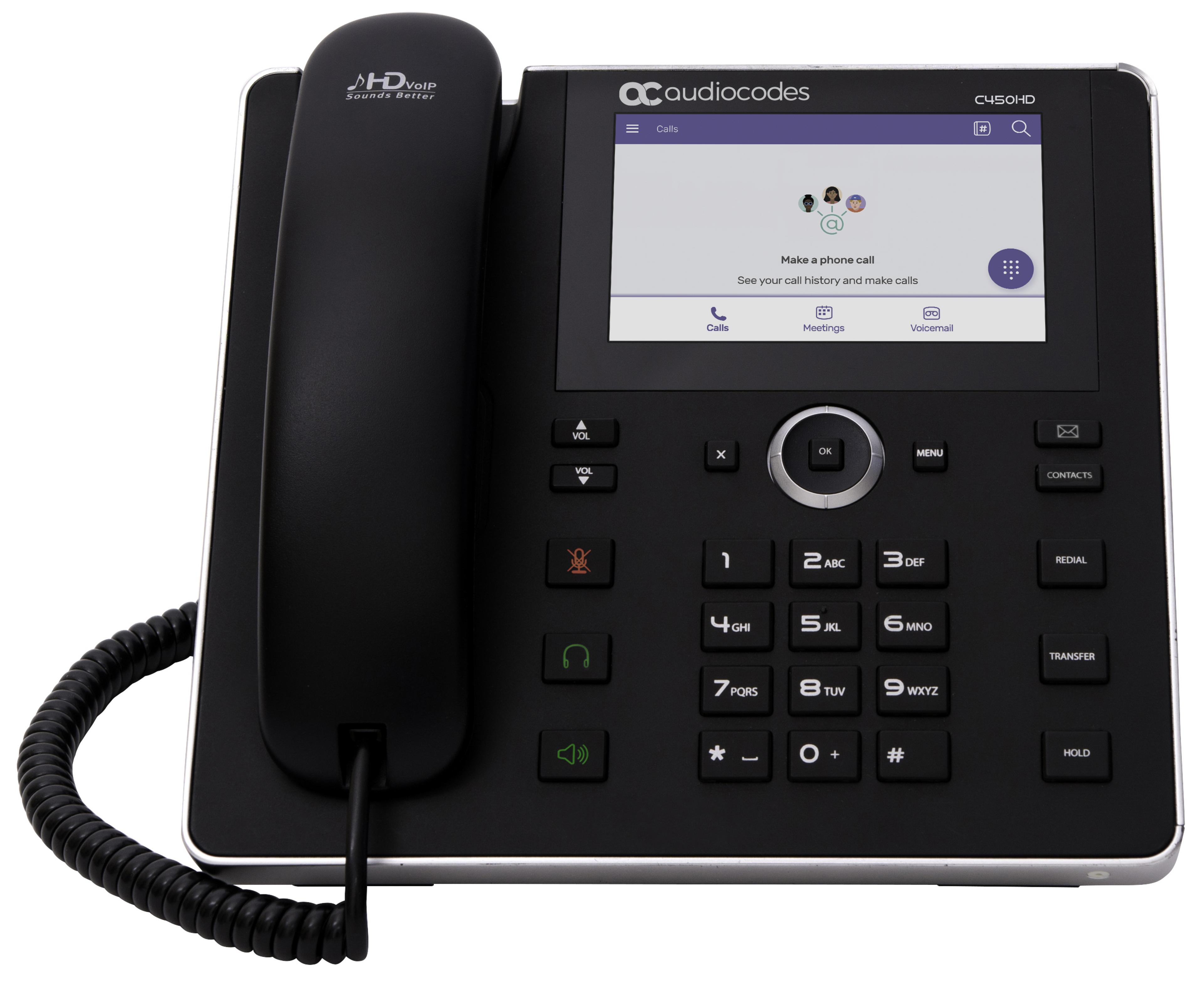 AudioCodes C450HD SfB Desktop Phone