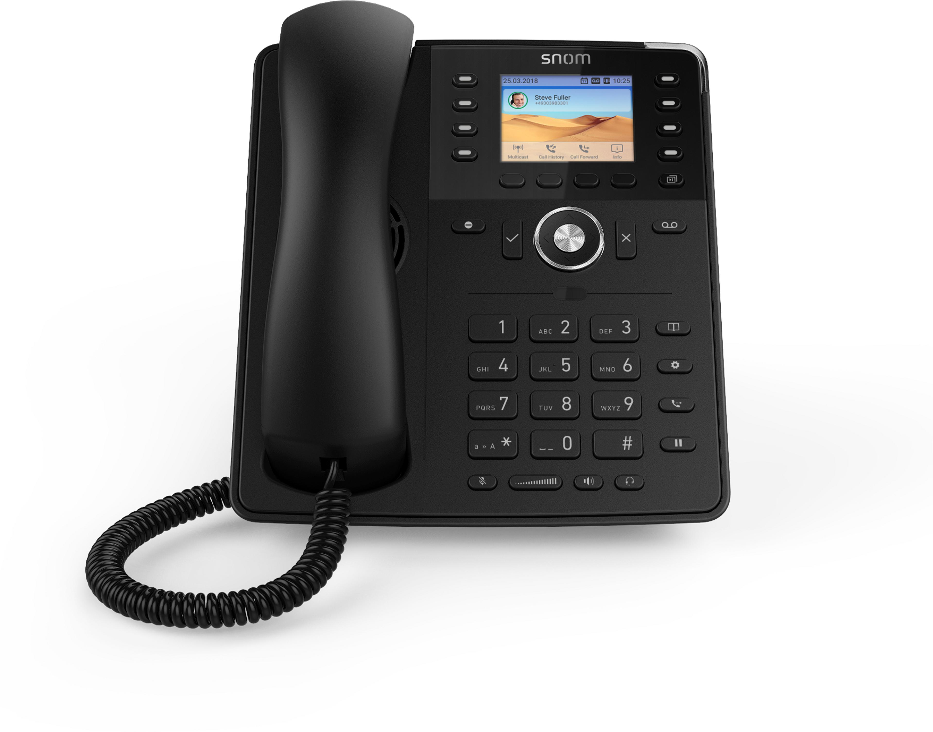 Snom D735 IP Desktop Phone Black