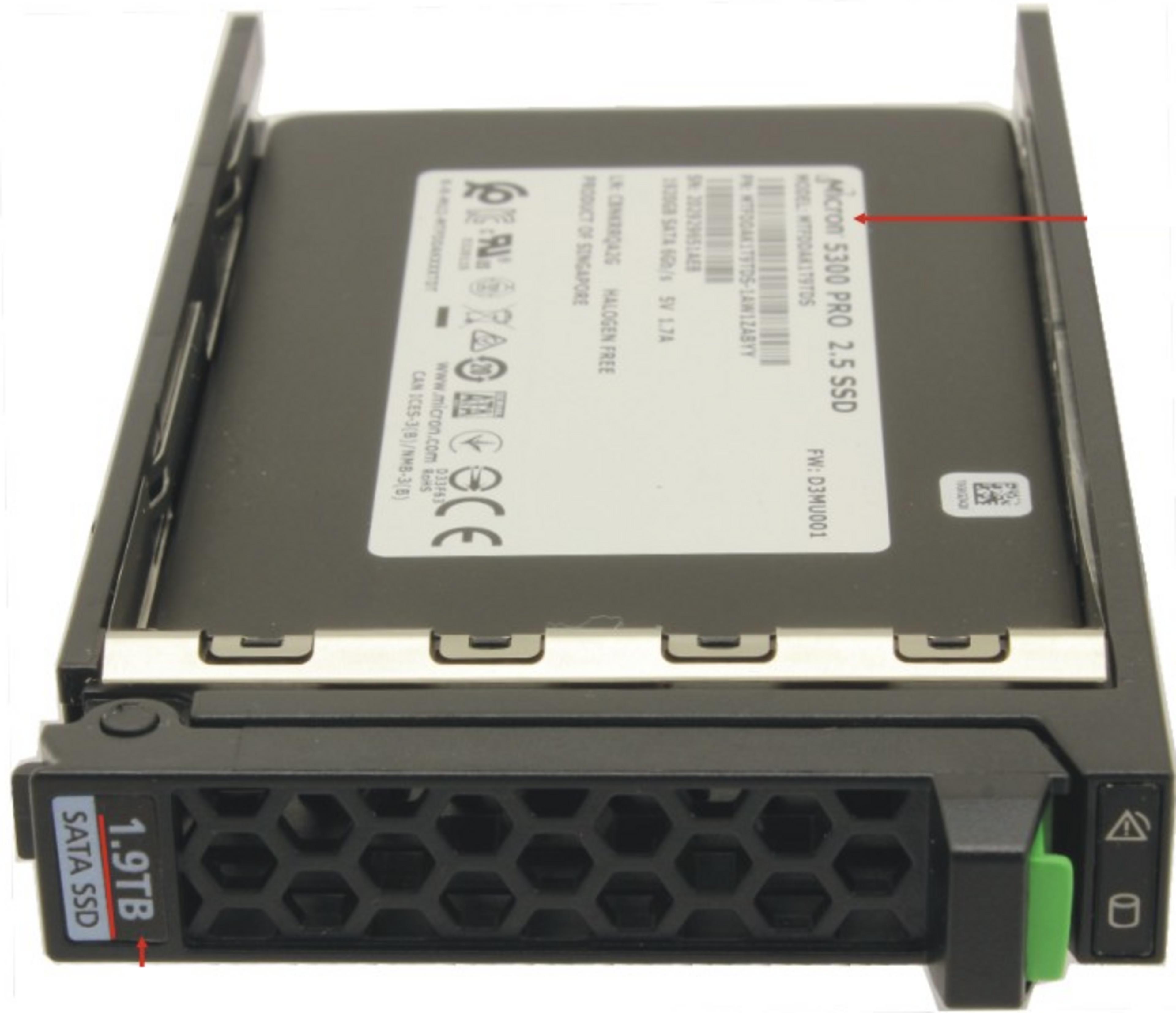 Fsas 1,92 TB 6,4 EP SATA SSD