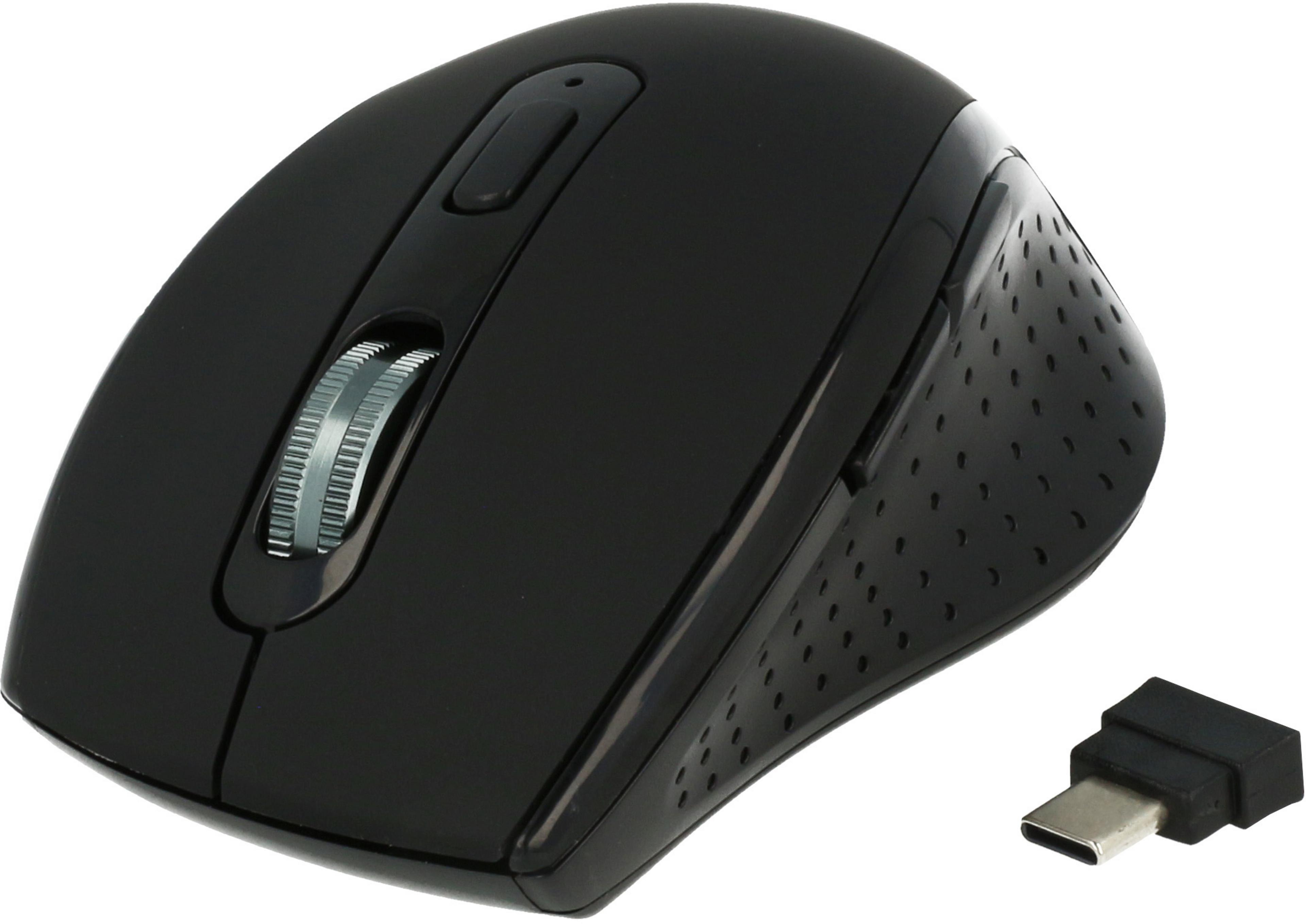 ARTICONA Wireless USB C Mouse Black