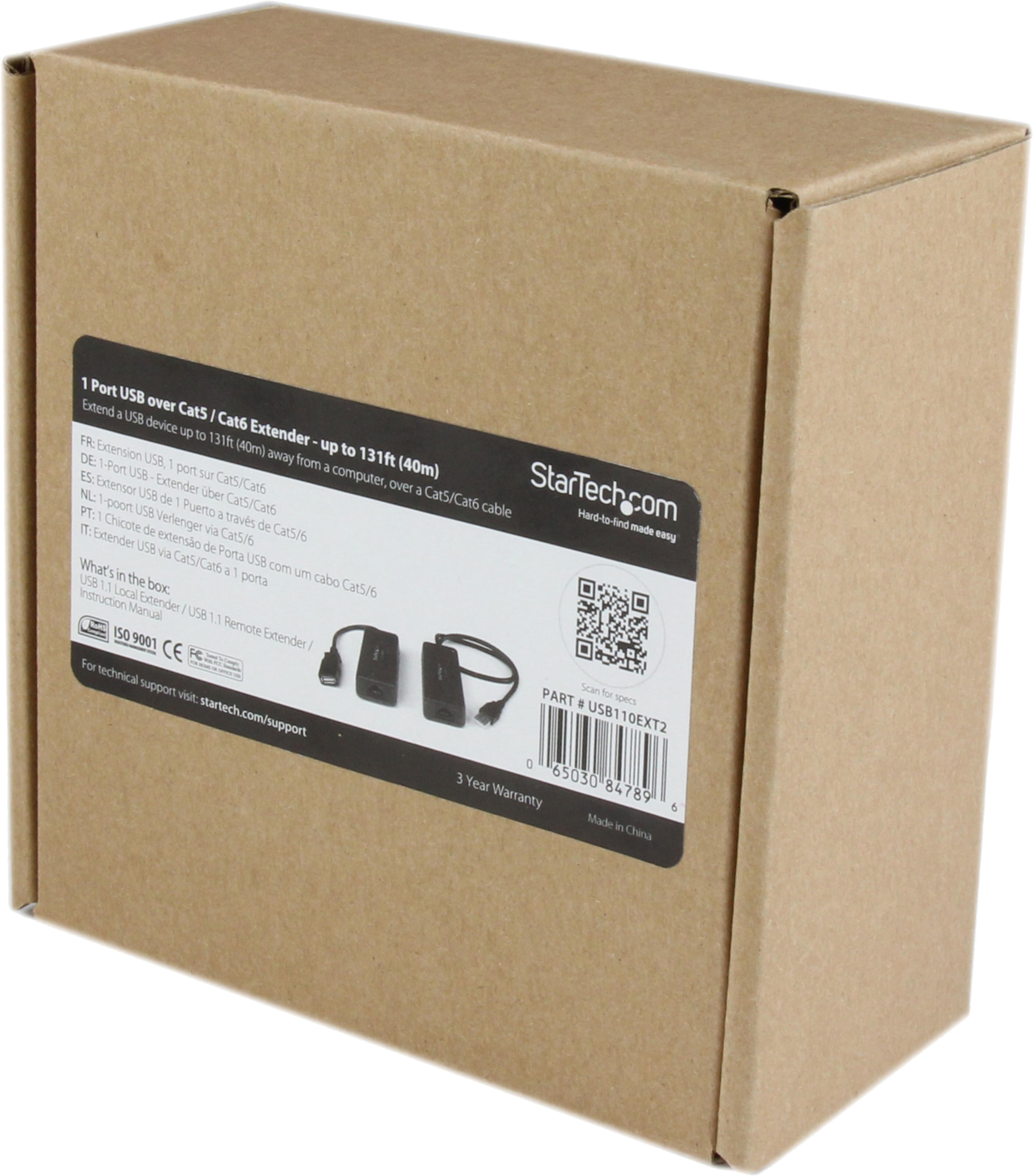 USB 1.1 Extender via Cat5e up to 40m