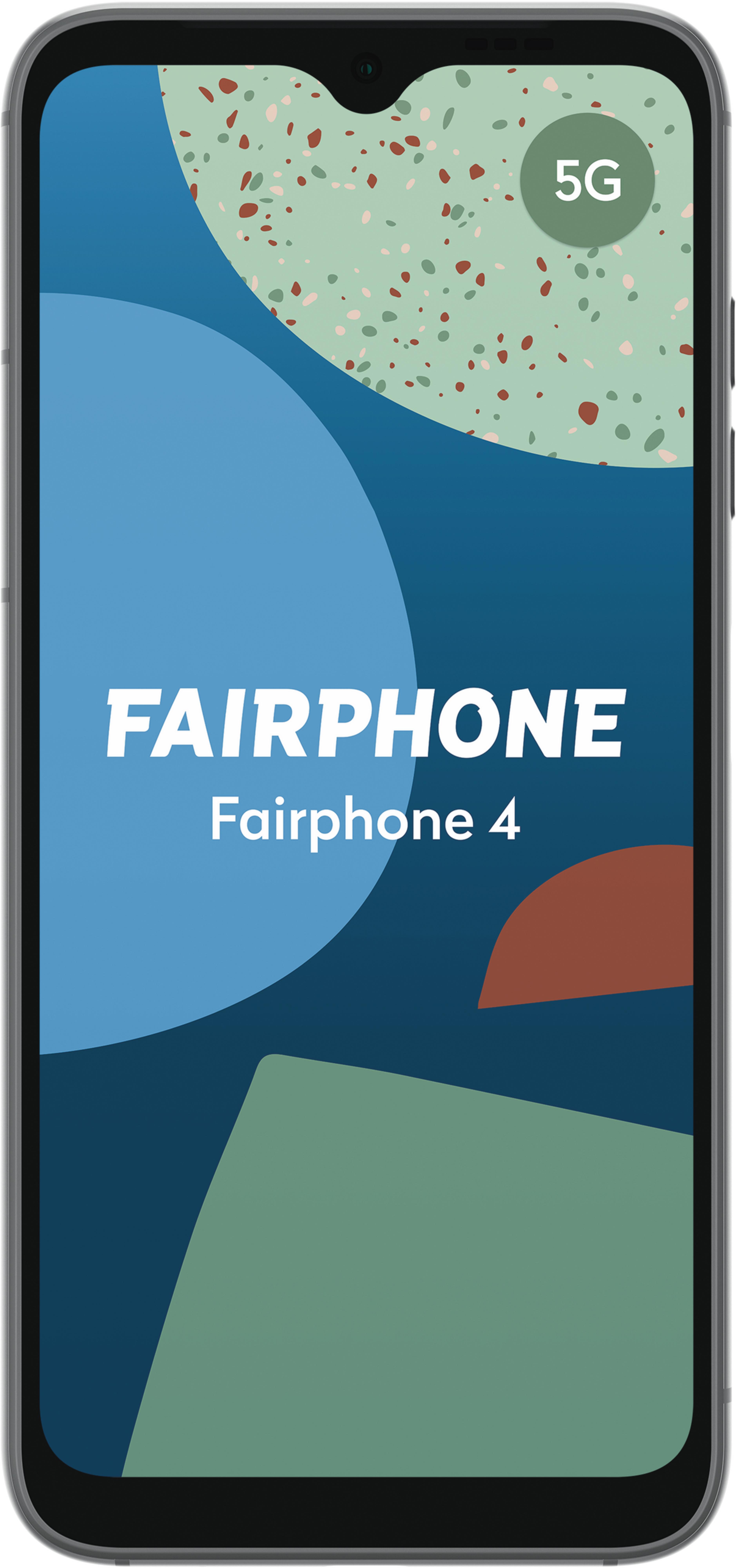 Fairphone 4 128 GB Smartphone grau