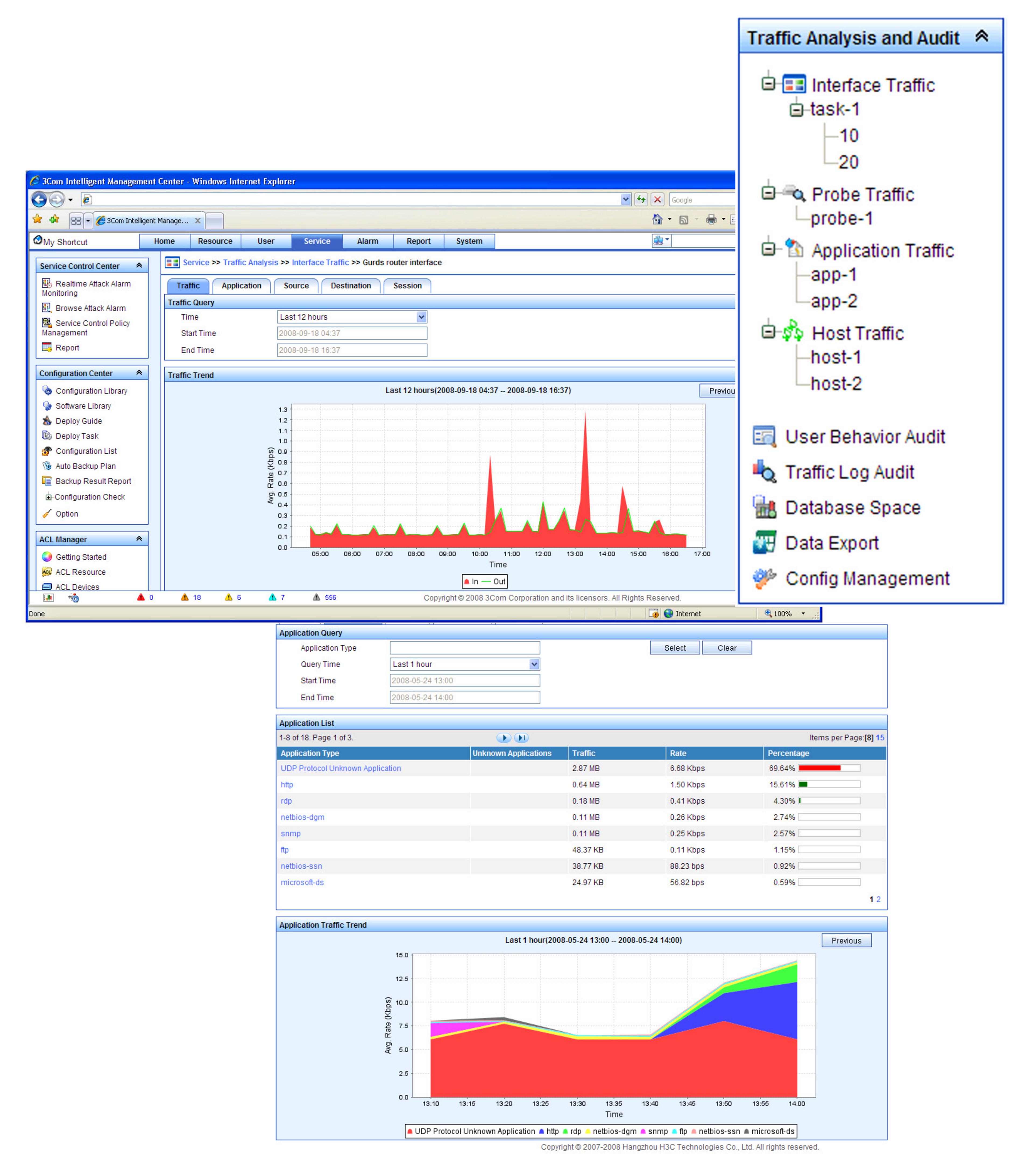 HPE IMC Network Traffic Analyzer (NTA)