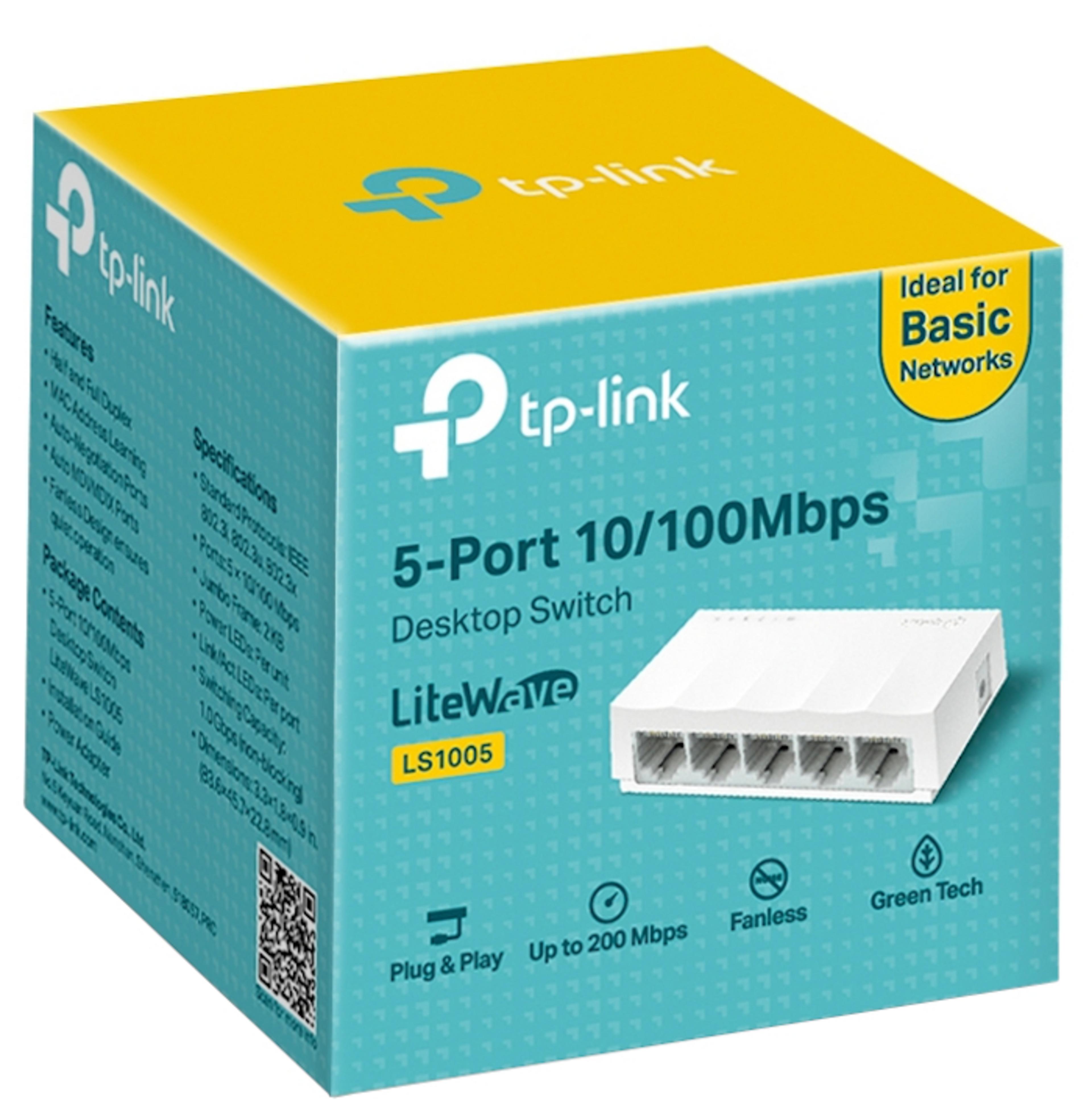 TP-LINK LiteWave LS1005 Switch