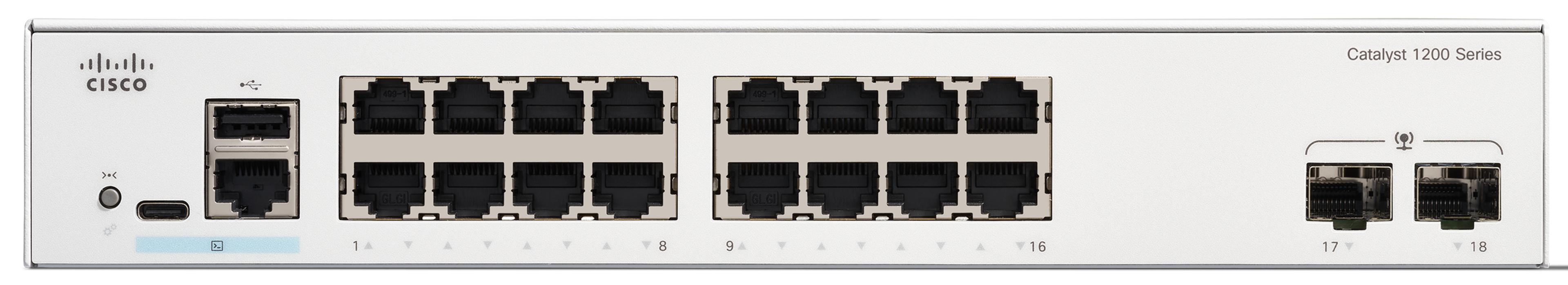 Cisco Catalyst C1200-16T-2G Switch