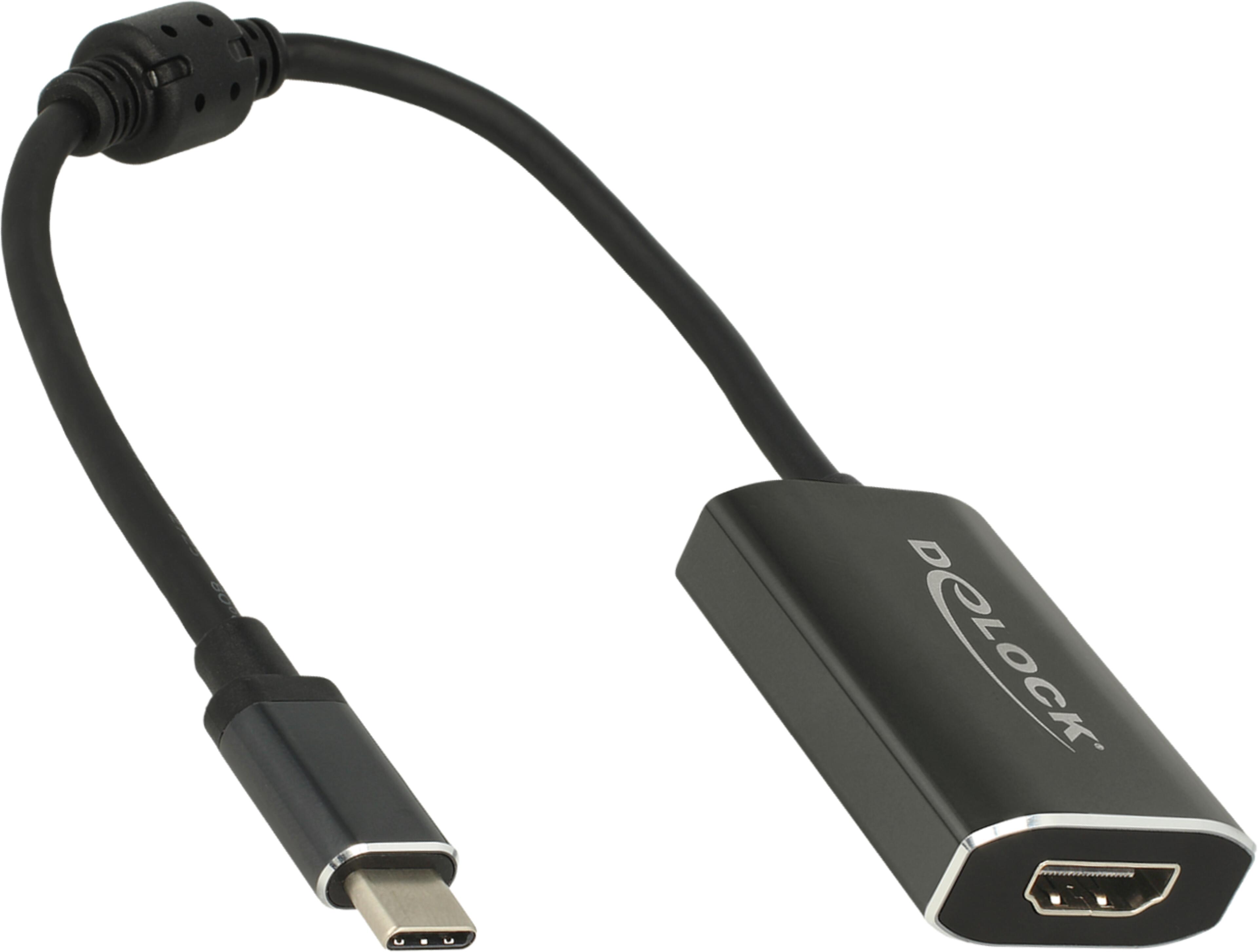 Adapter USB wt. typ C - gn. HDMI, antr.