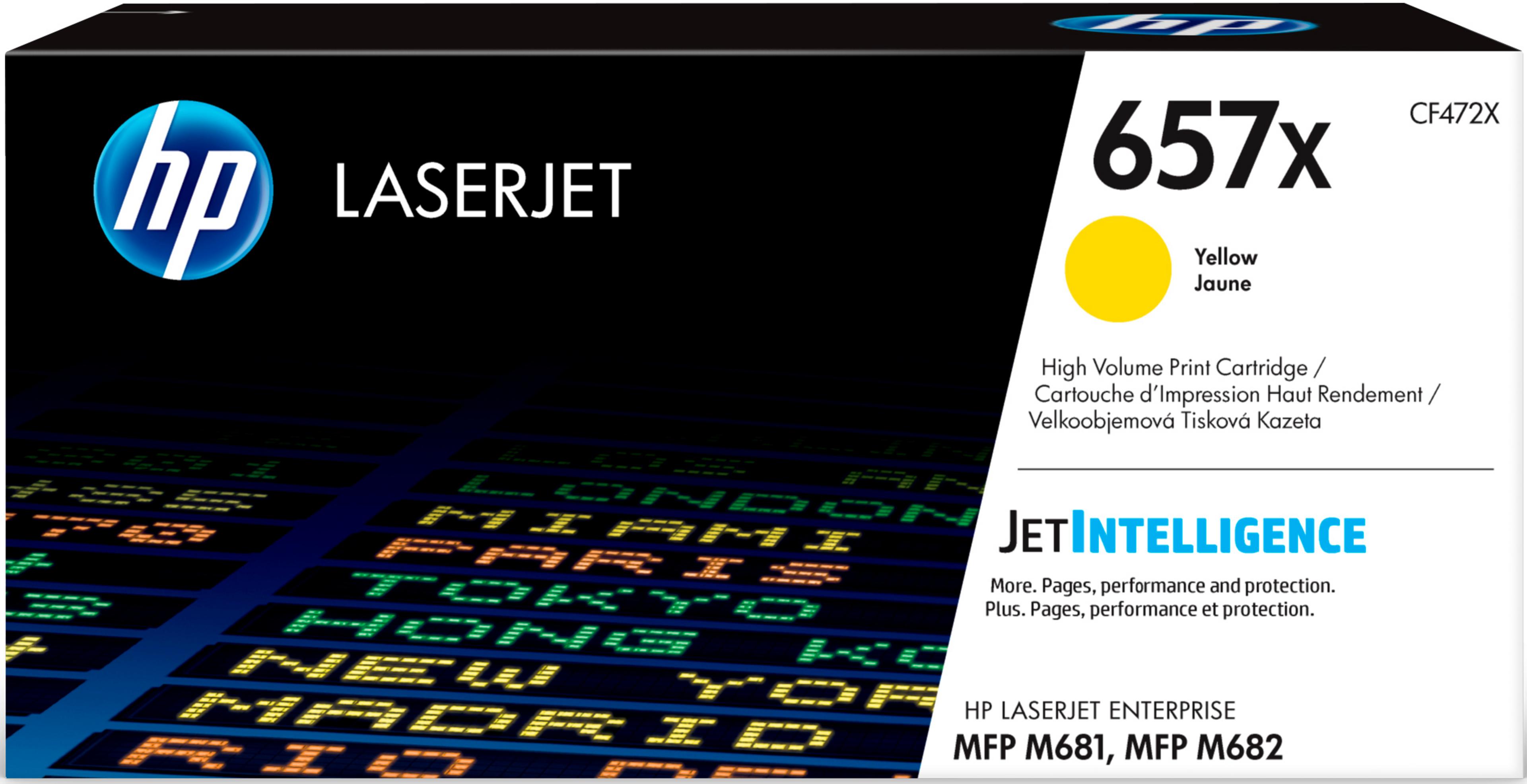 HP 657X Toner Yellow