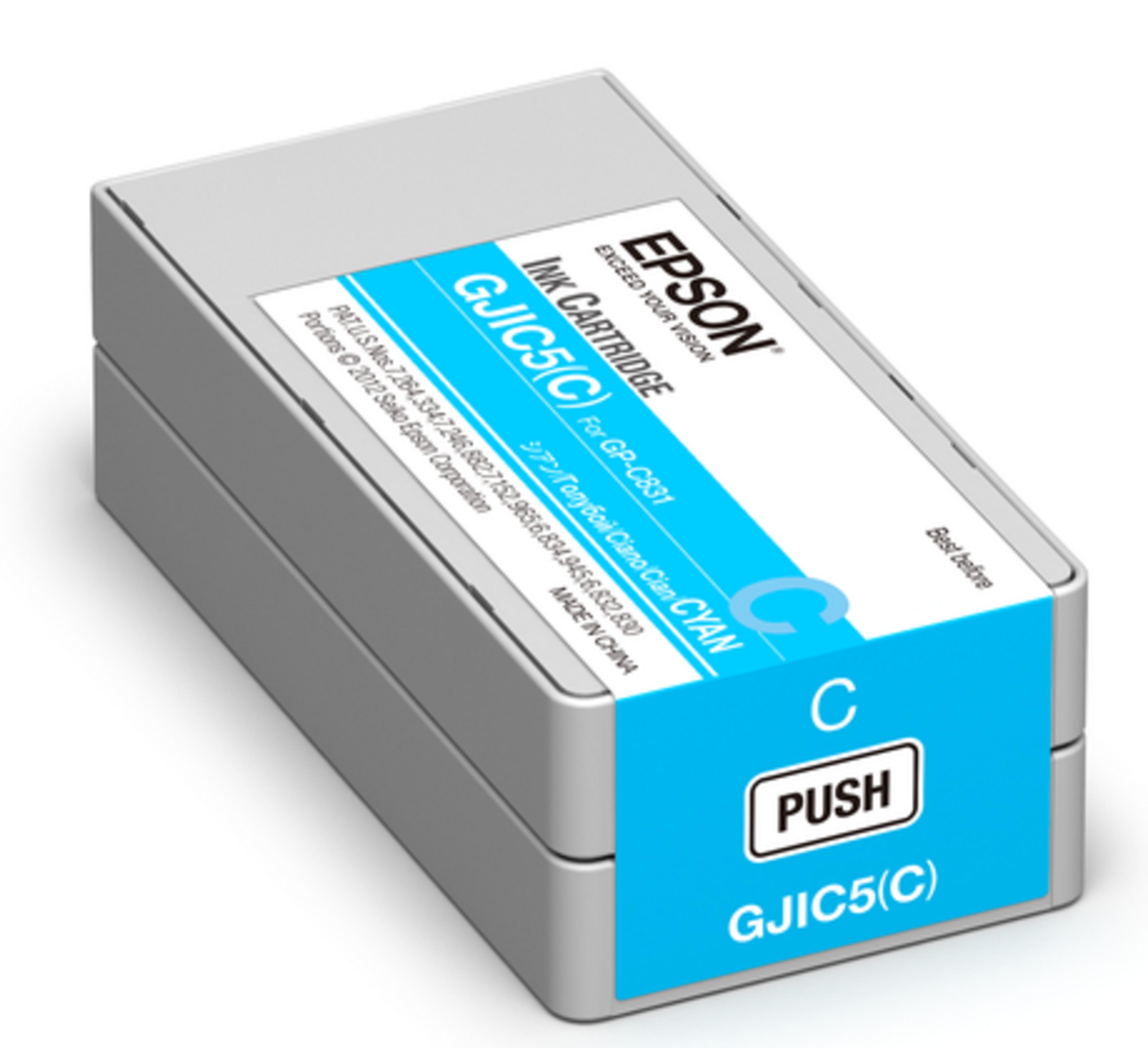 Epson Tusz GJIC5(C), błękitny