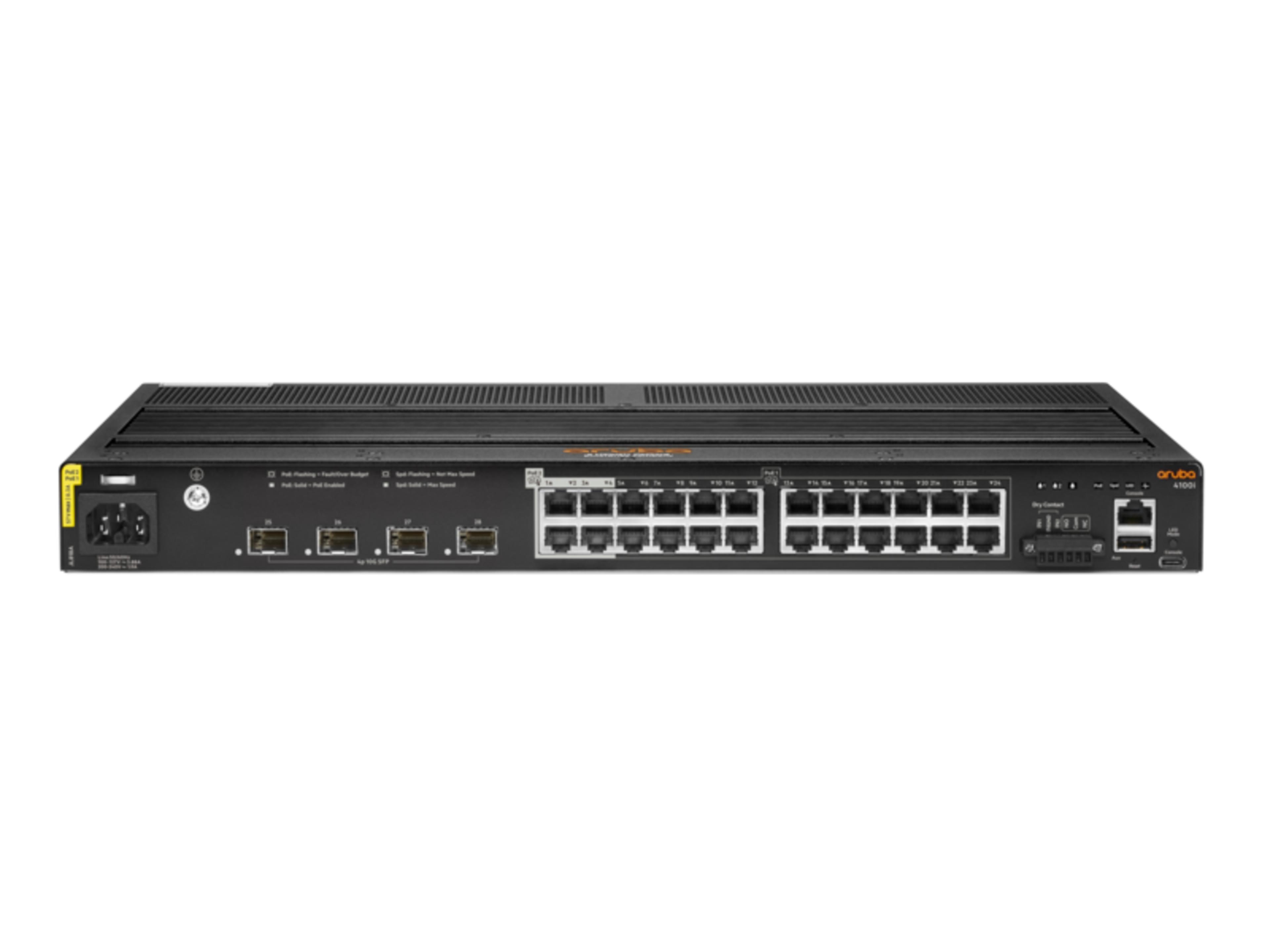 HPE Aruba 4100i 24G PoE Switch