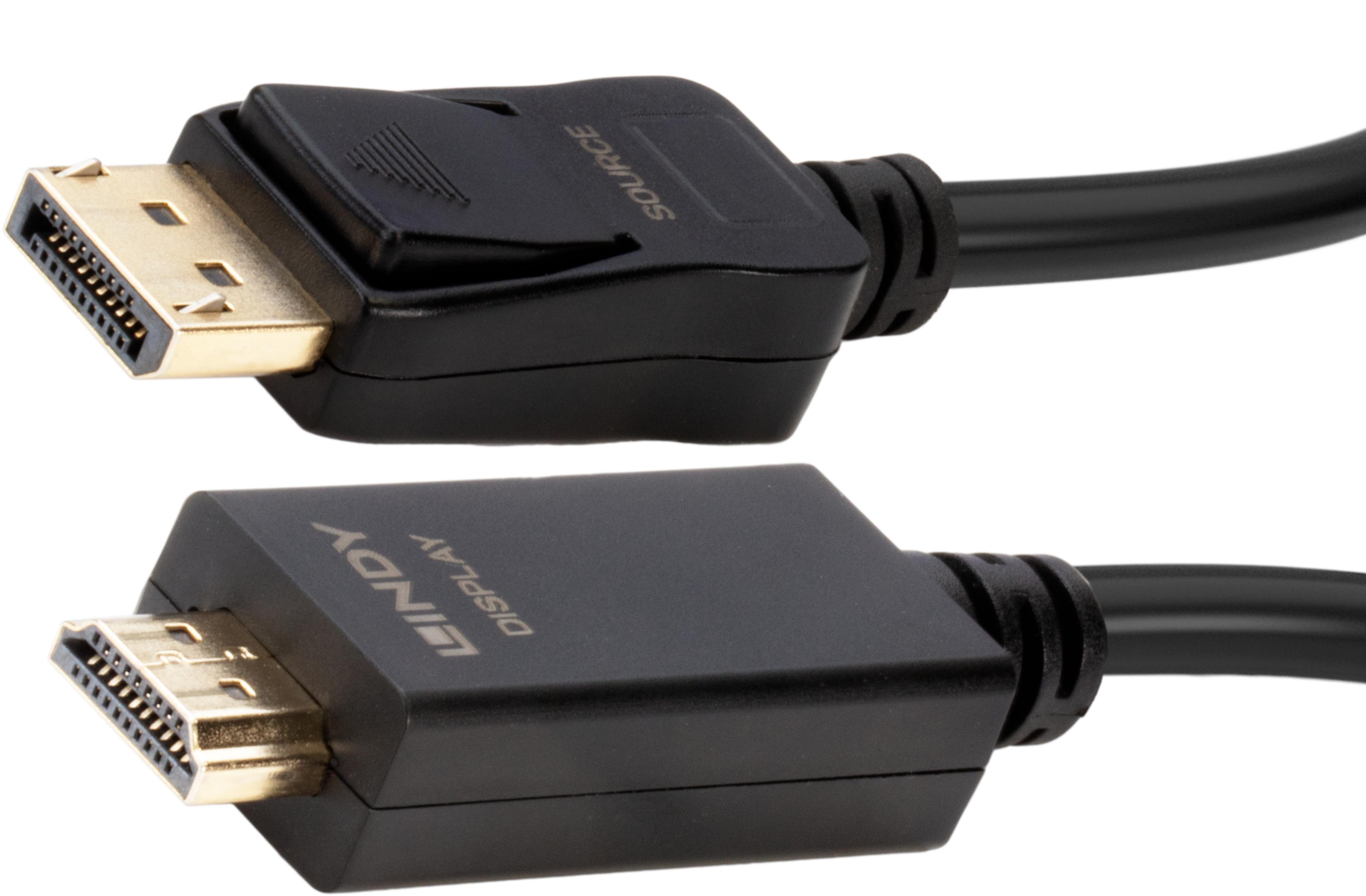 LINDY DisplayPort - HDMI Cable 1m