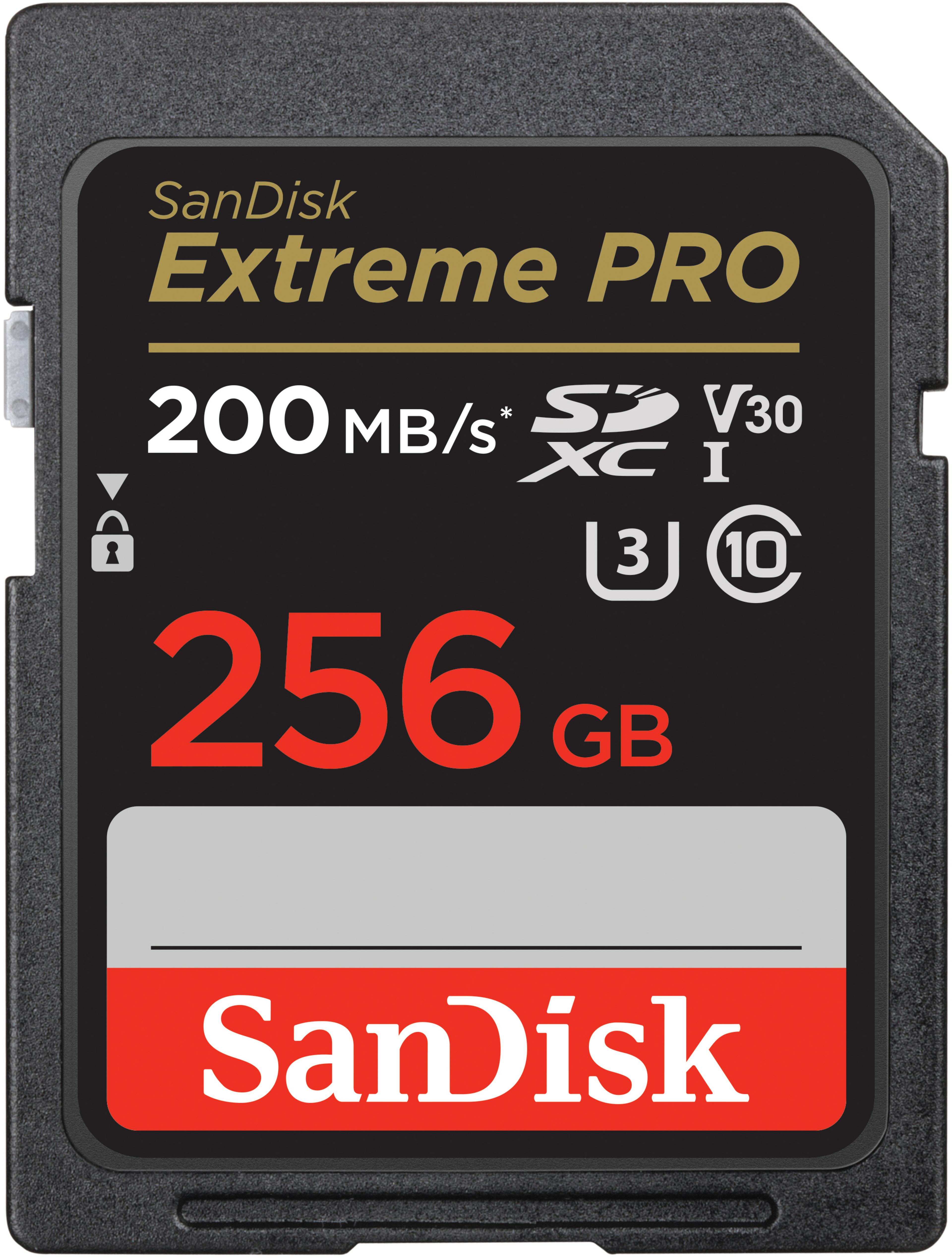 SanDisk Extreme PRO 256 GB SDXC Karte