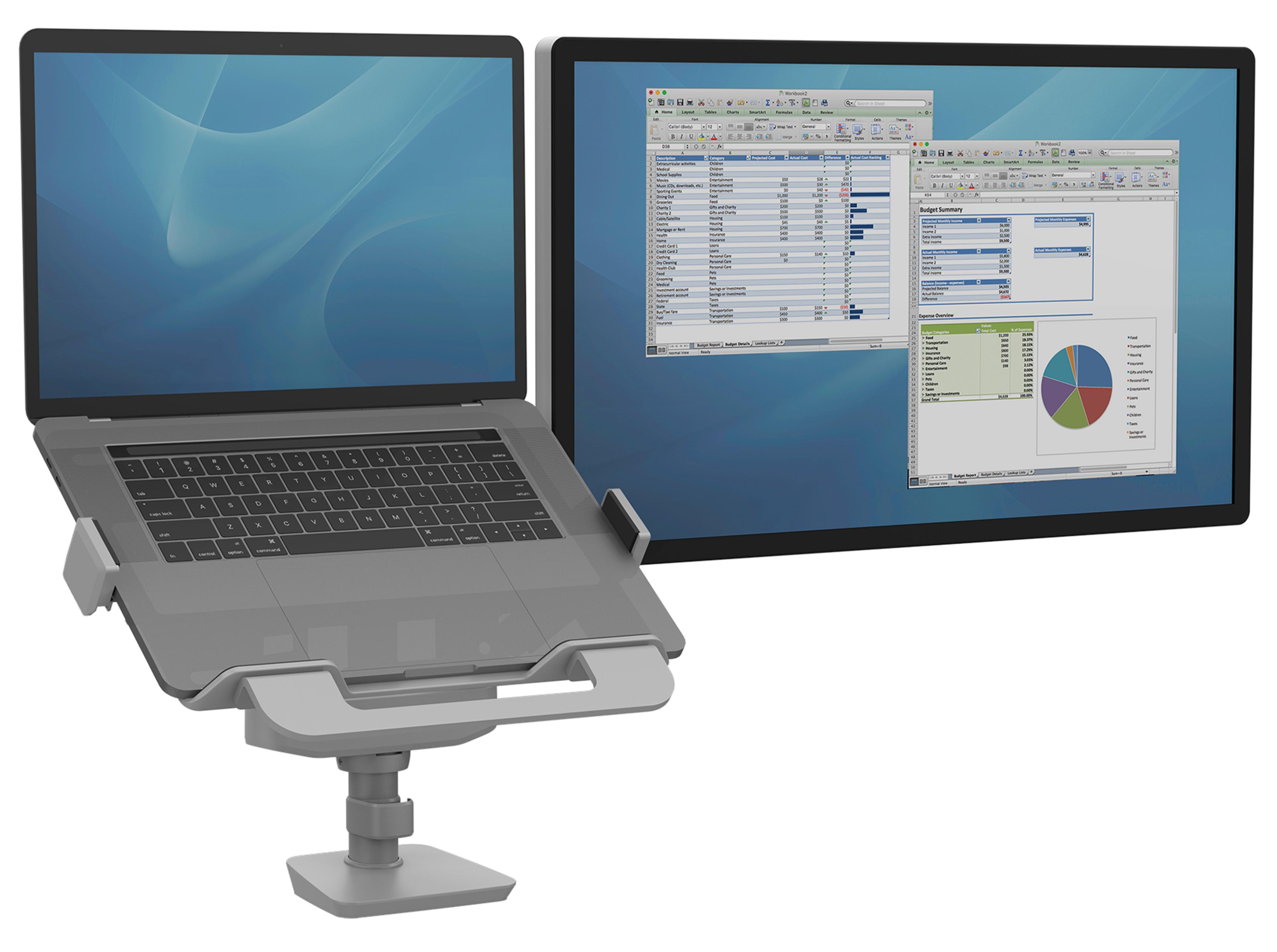 Fellowes Tallo Notebookständer silber