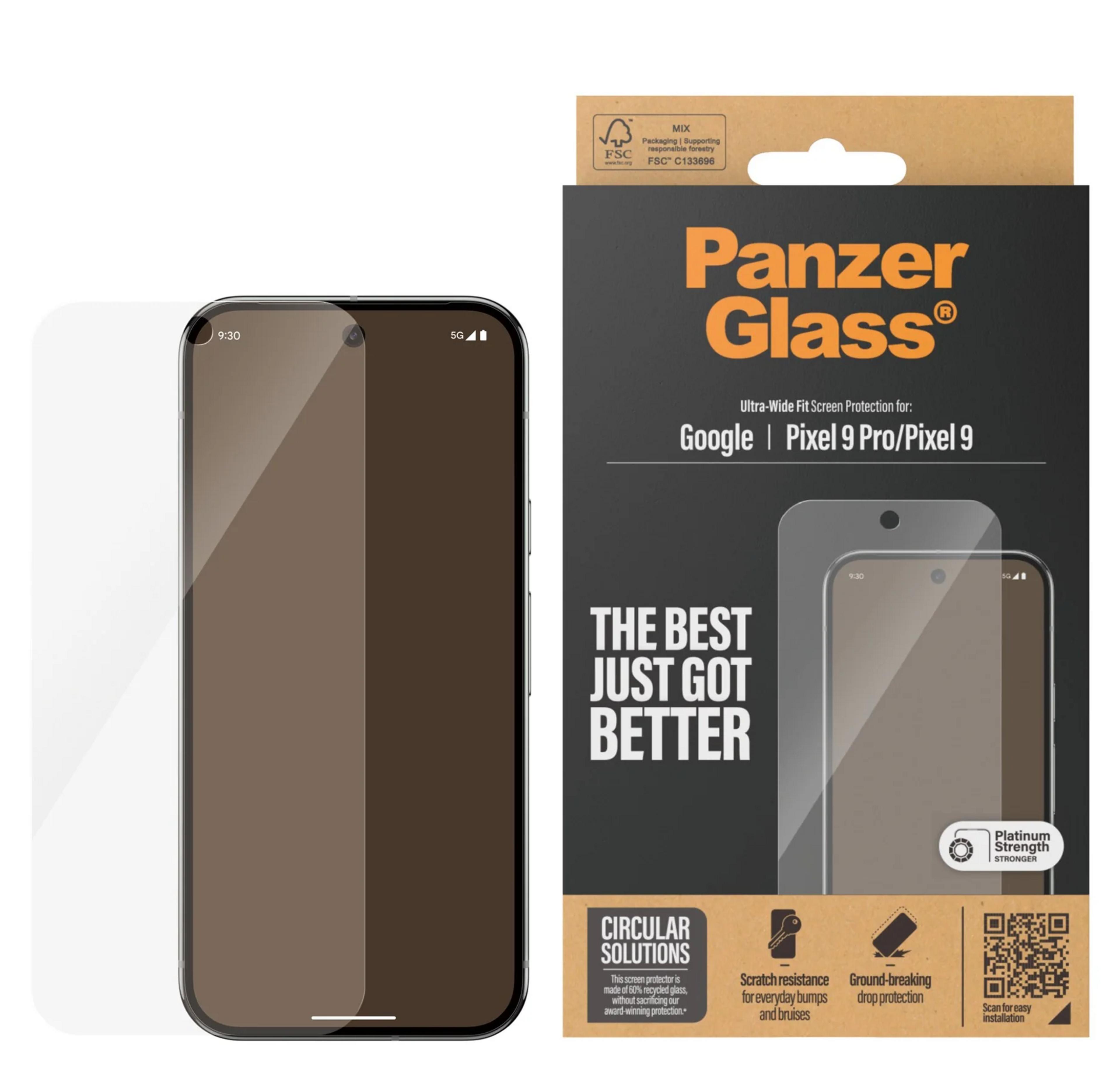 PanzerGlass Pixel 9/9 Pro UWF ScreenProt