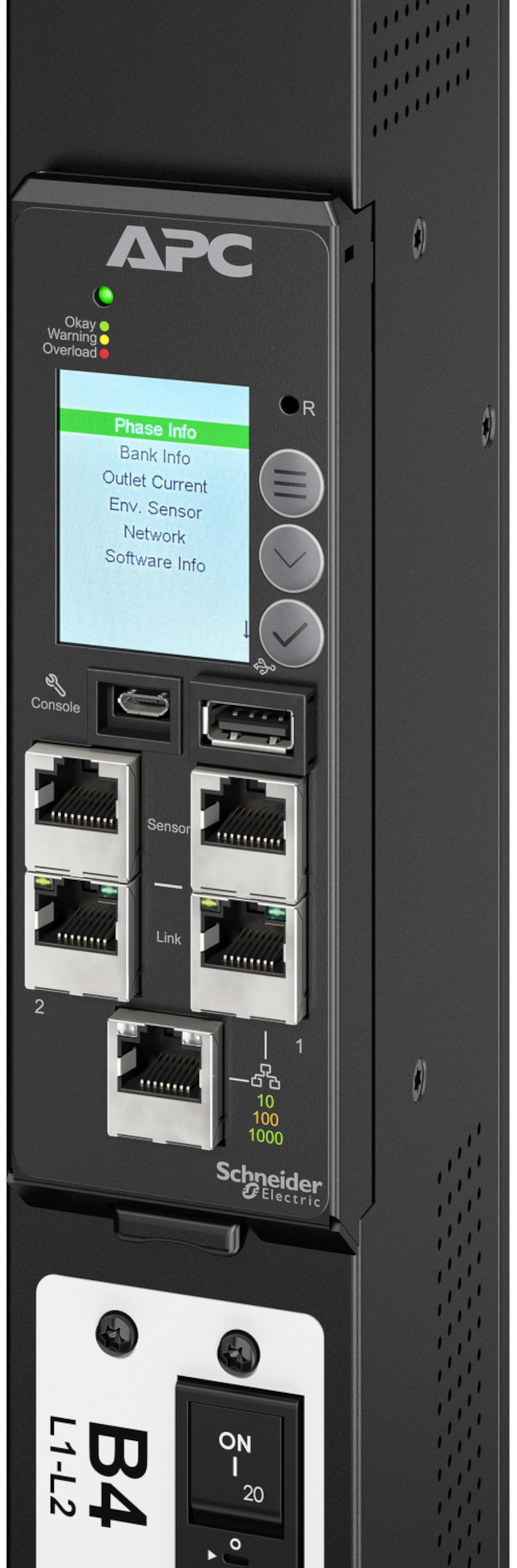 APC NetShelter Rack PDU Advanced 3ph 63A