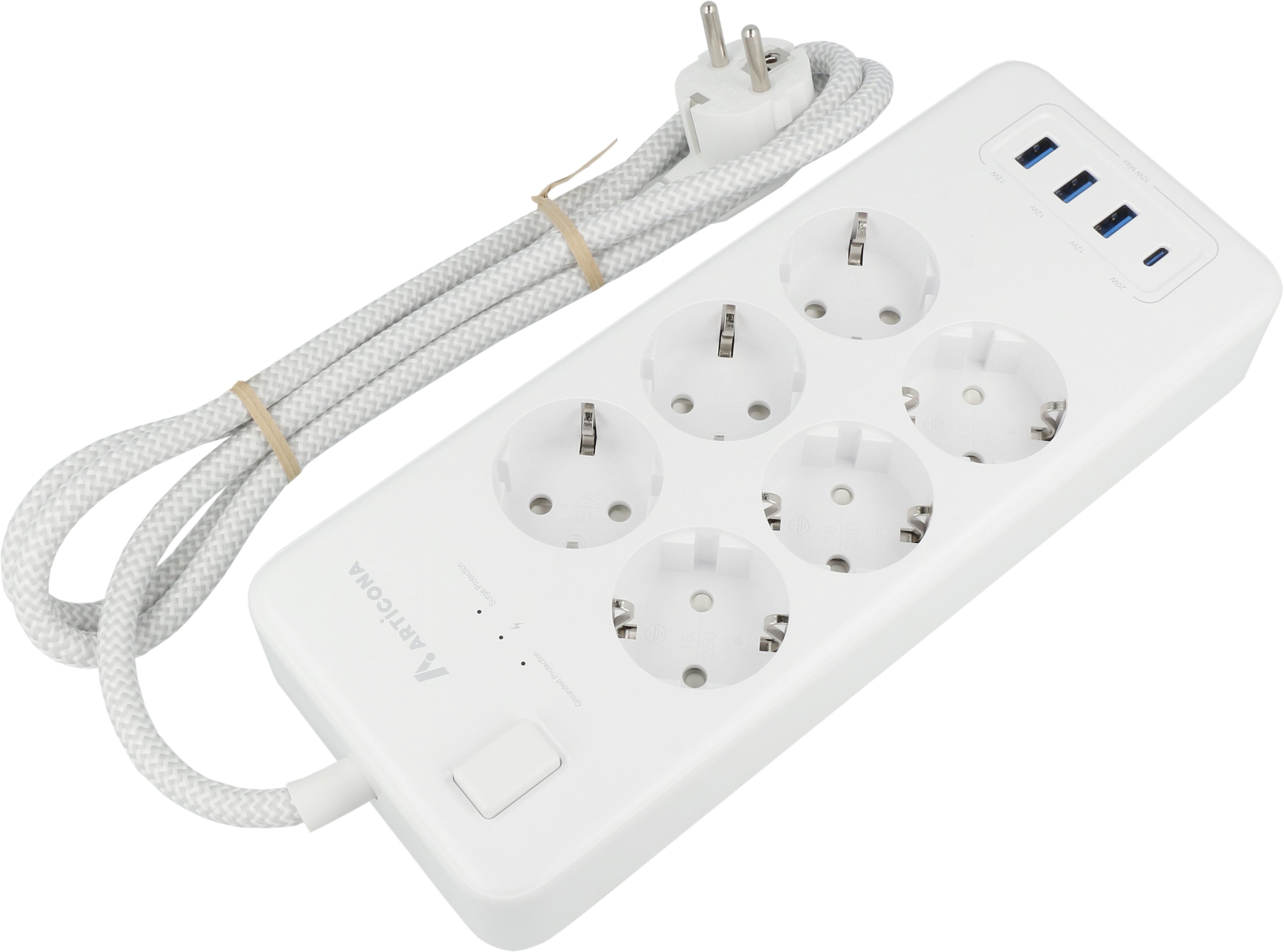 Power Strip 6-way 1.5m