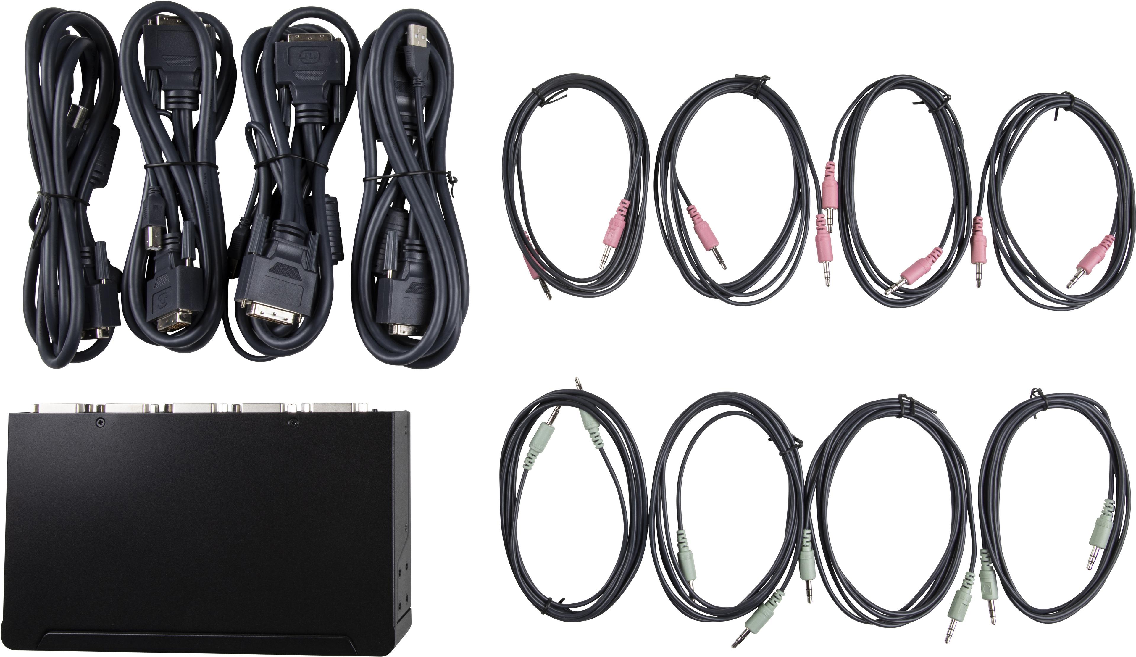 ARTICONA DVI-D 4-Port KVM-Switch