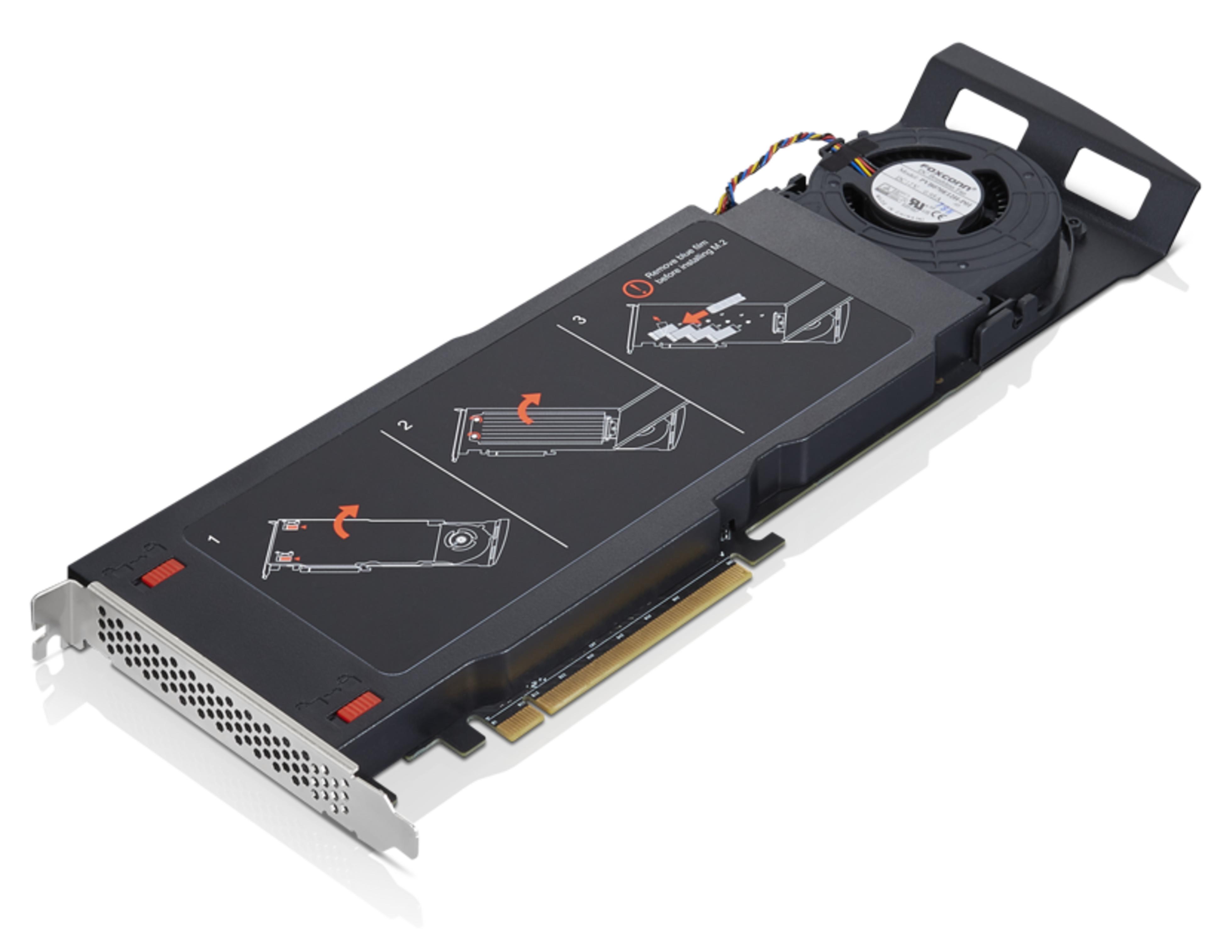 Lenovo ThinkStation M.2 SSD Quad Adapter