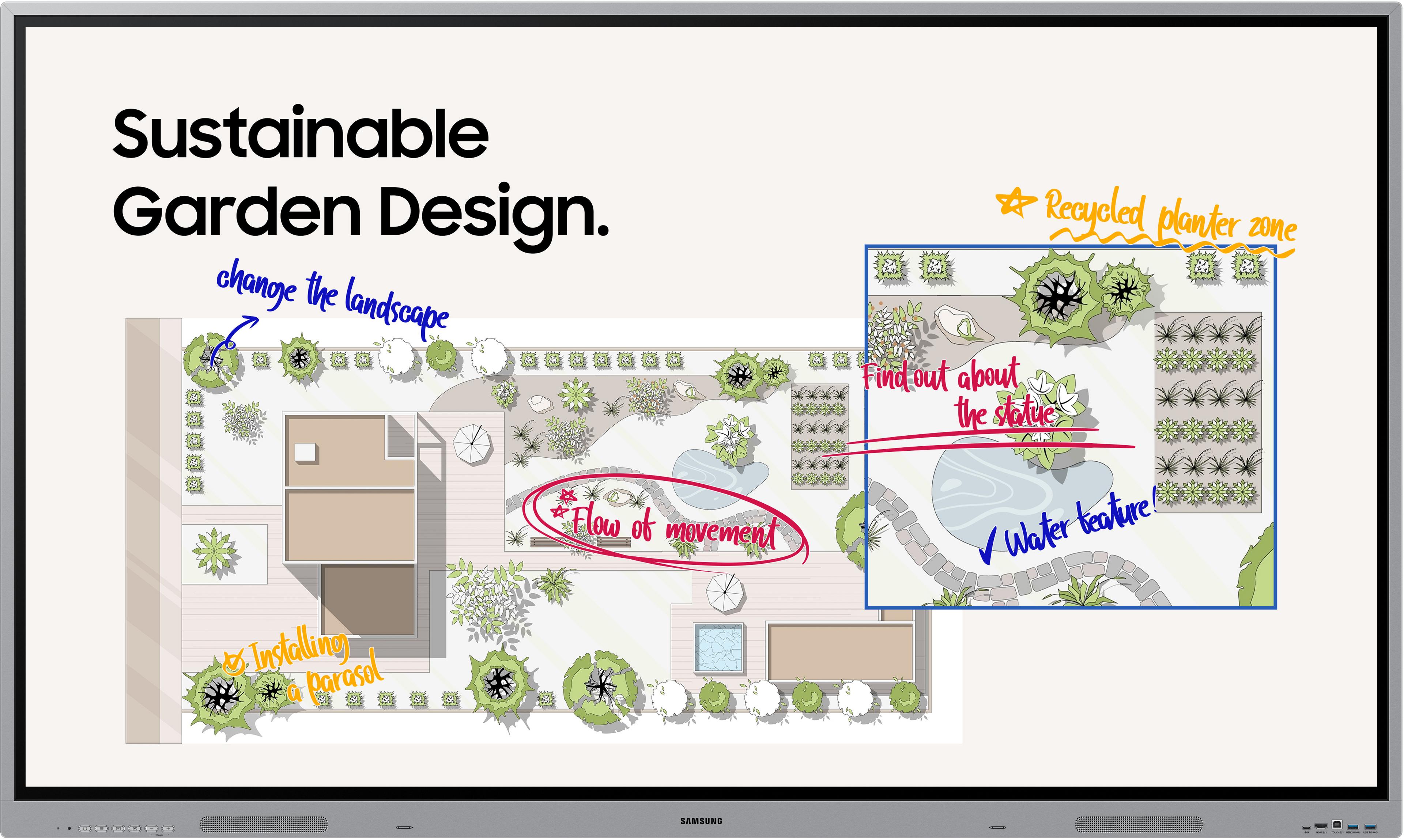 Samsung WE65FX interaktives Display