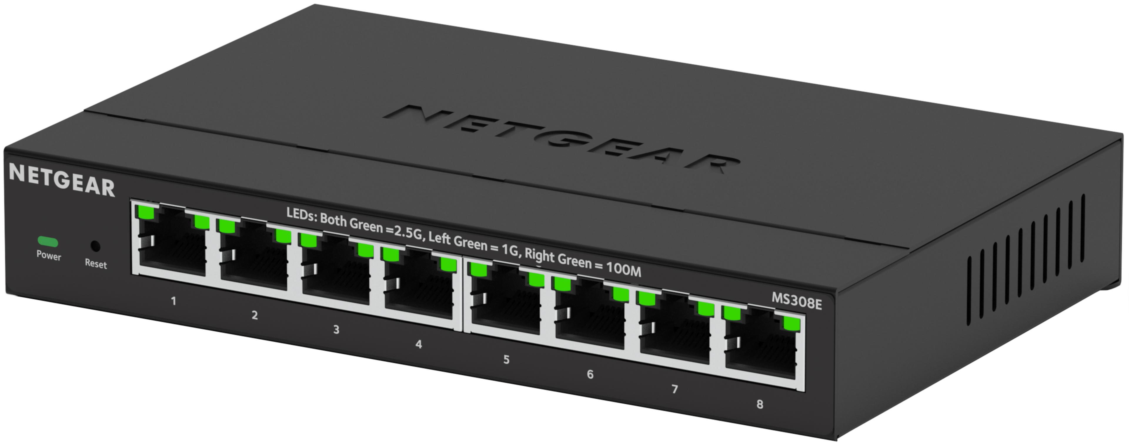 NETGEAR MS308E Unmanaged Plus Switch
