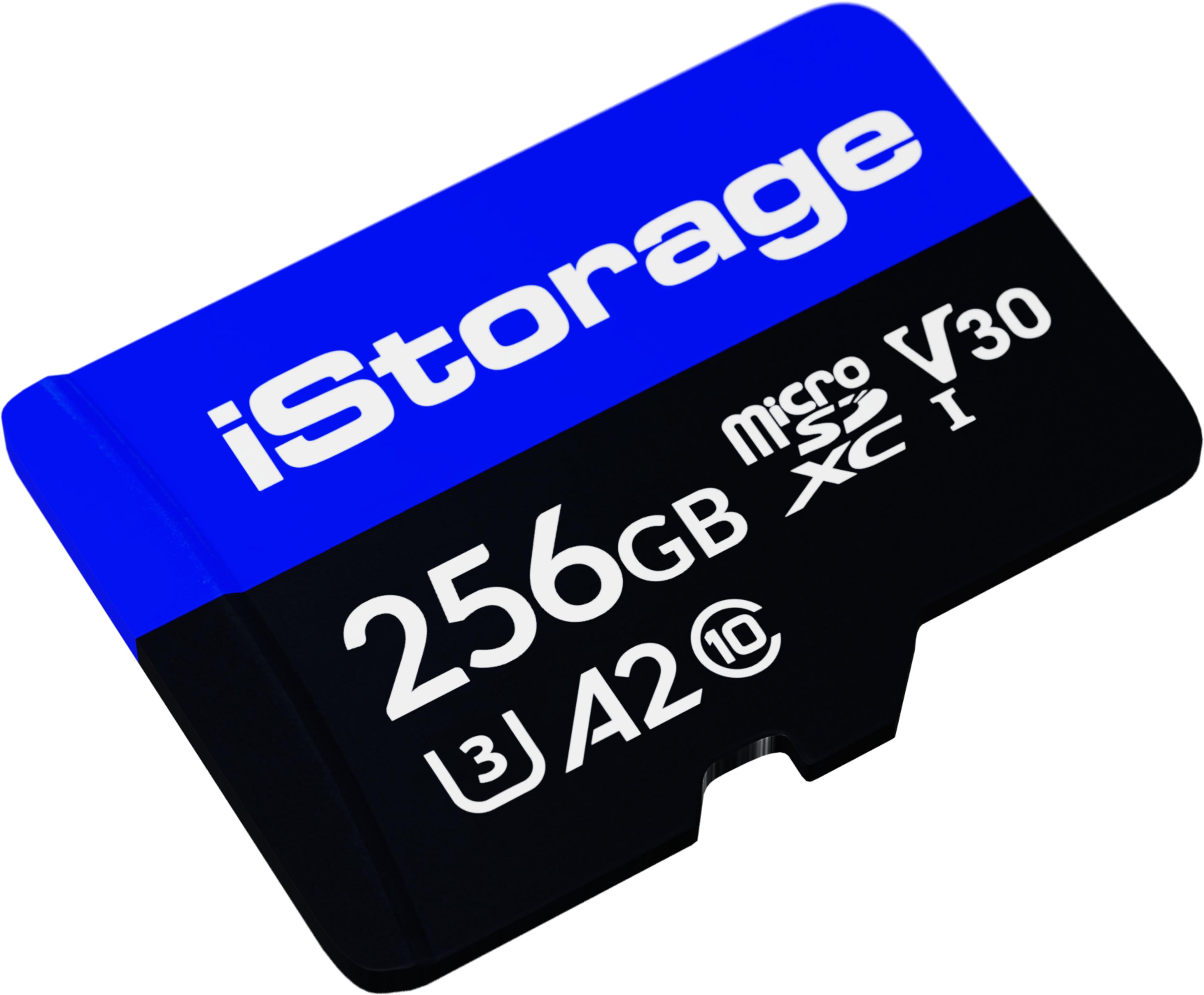 iStorage microSDXC Card 256GB Single