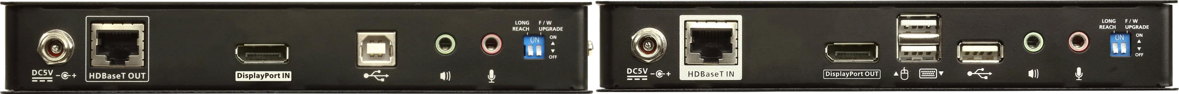 ATEN DP HDBaseT Cat6 KVM Extender 100m