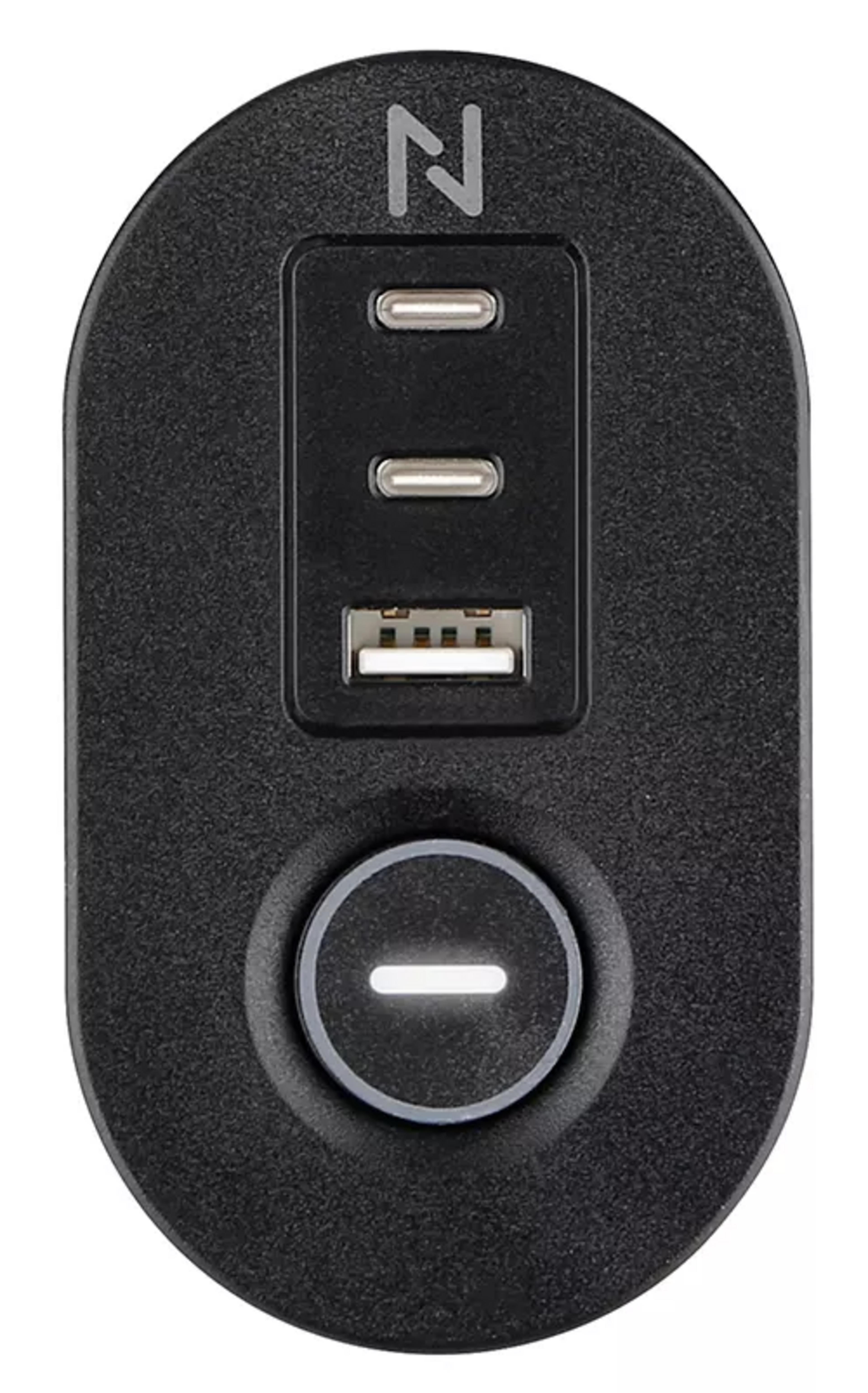 Neomounts 3-way USB Desk Socket