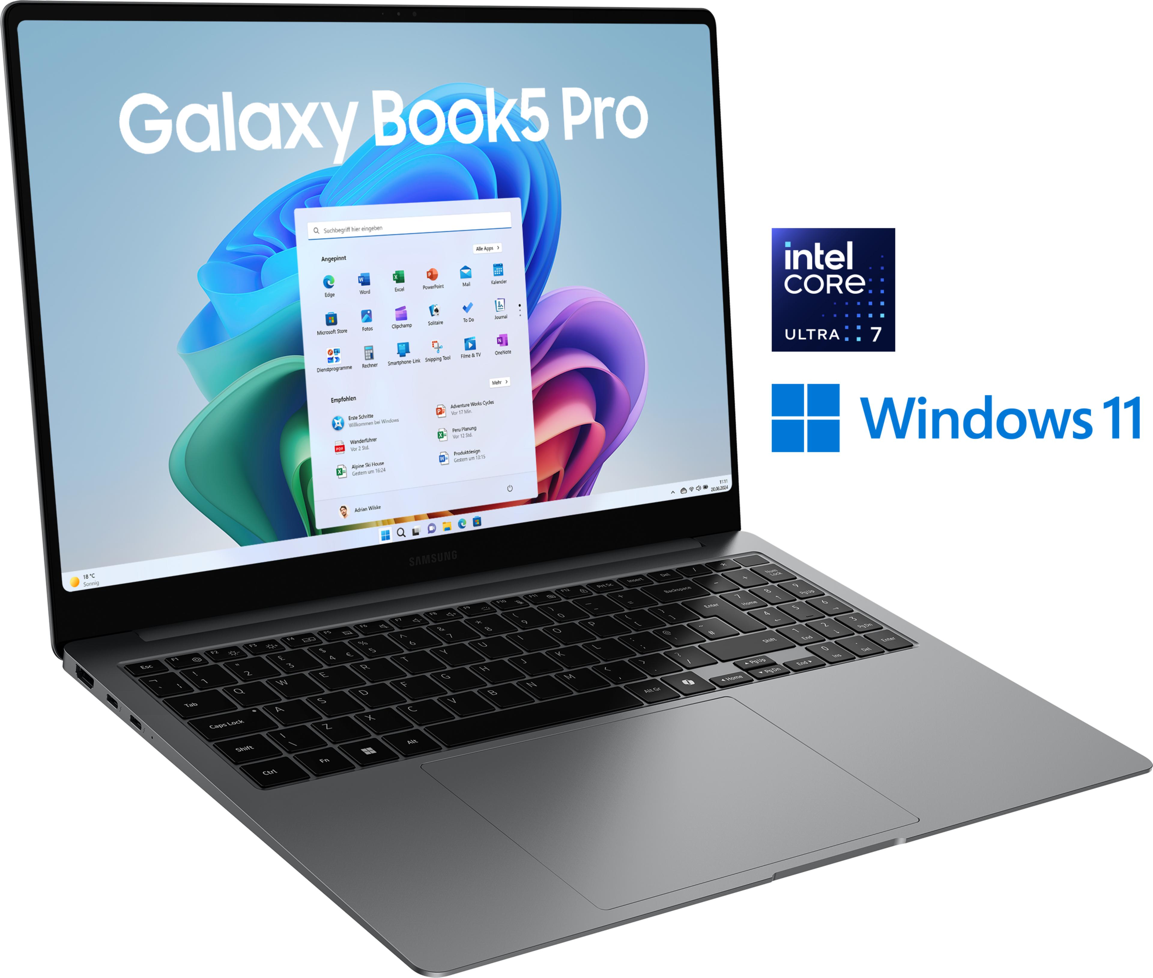 Samsung Book5 Pro 16" U7 32/512GB Grey