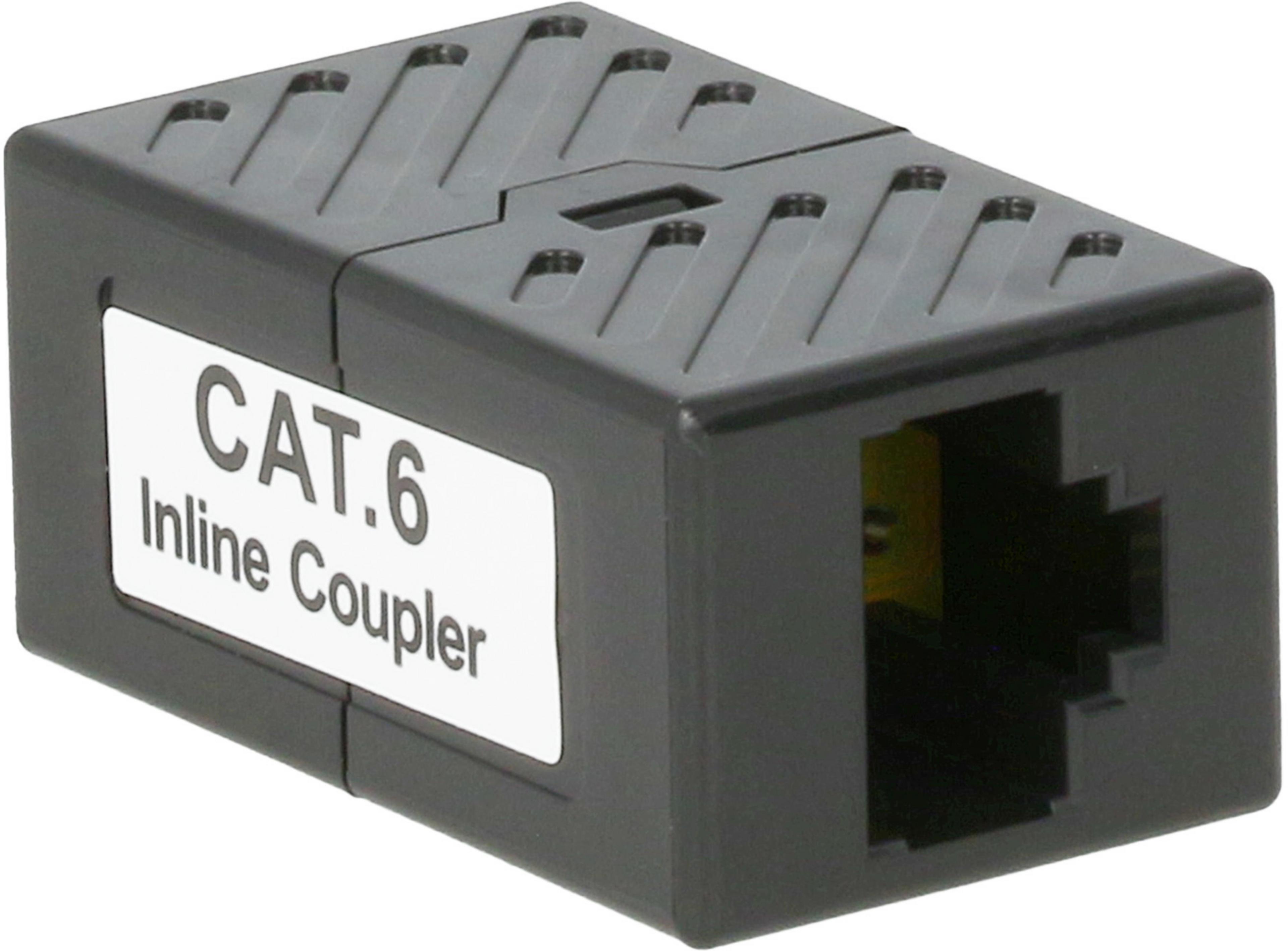 RJ45-koppelstuk UTP, cat. 6