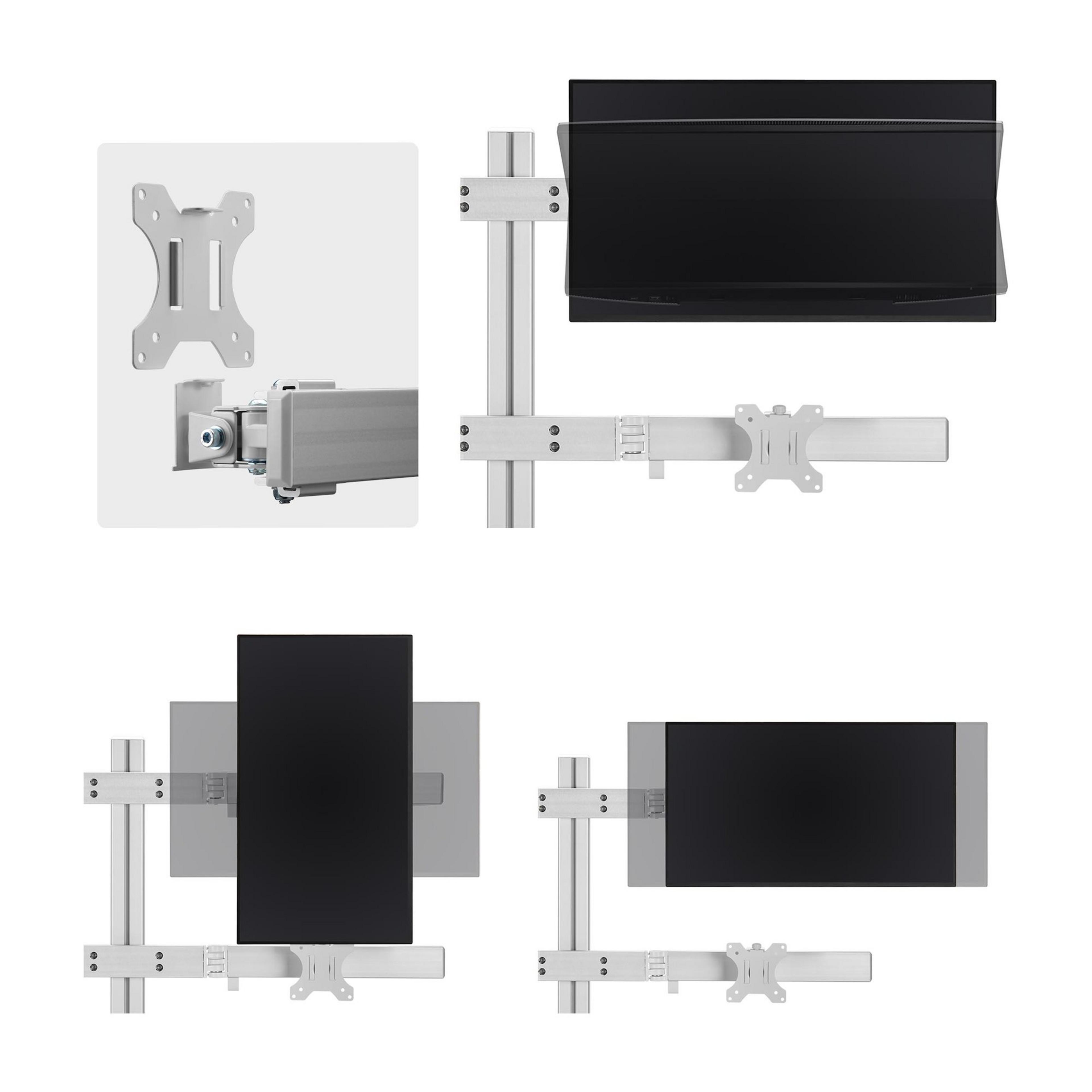 StarTech Six-Monitor Desk Mount