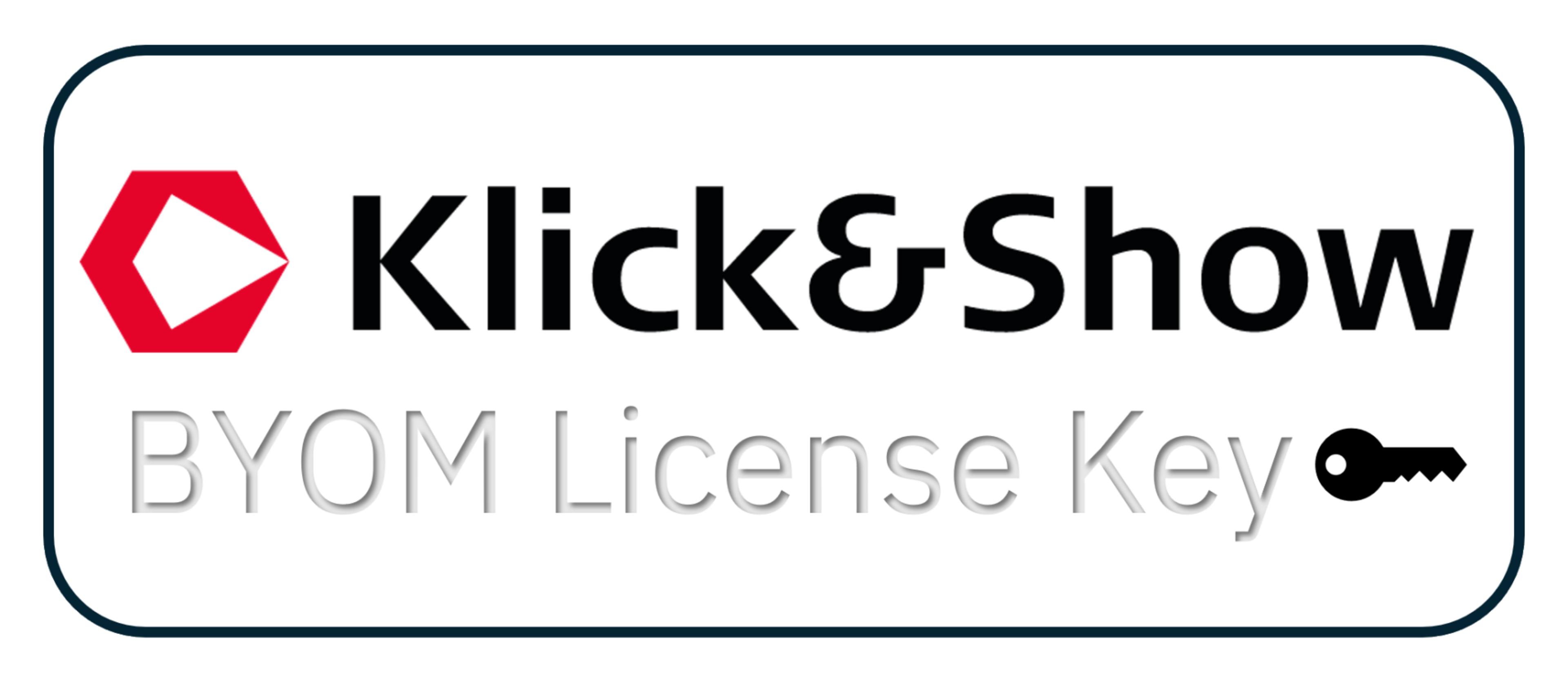 Kindermann Klick&Show BYOM Licence