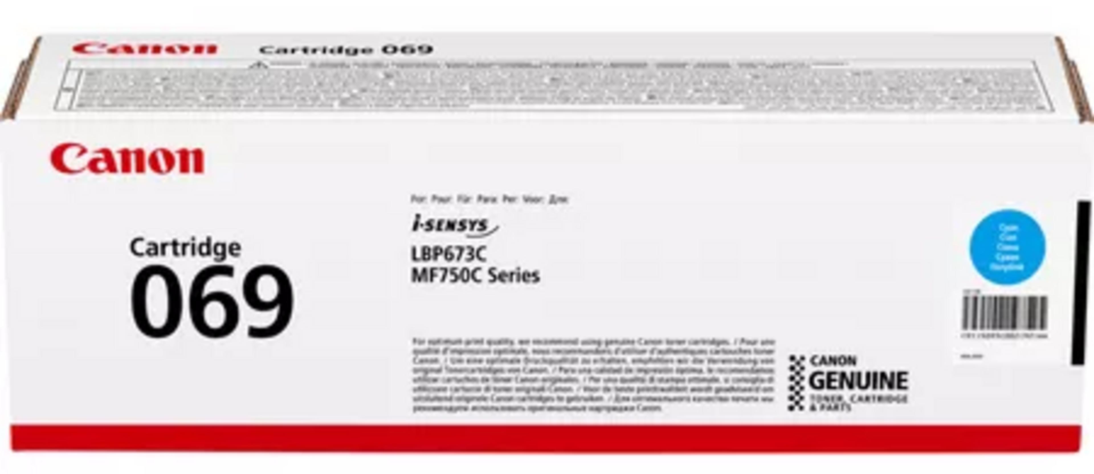 Canon 069 Toner cyan