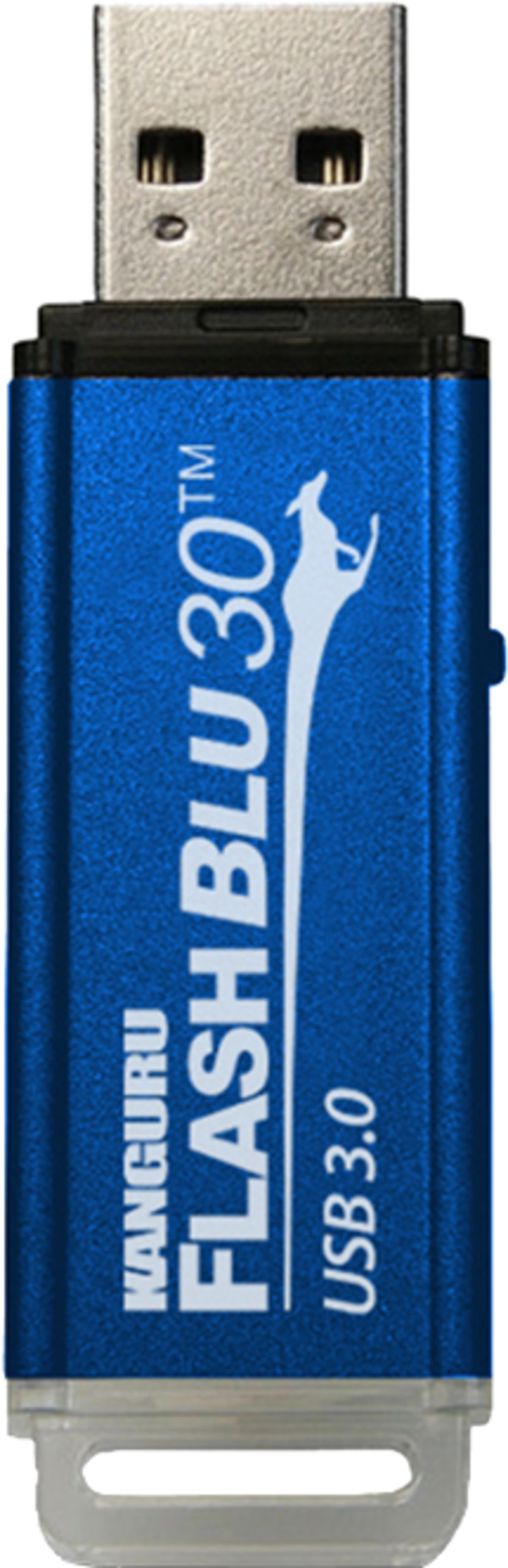 Kanguru FlashBlu30 64 GB USB Stick blau
