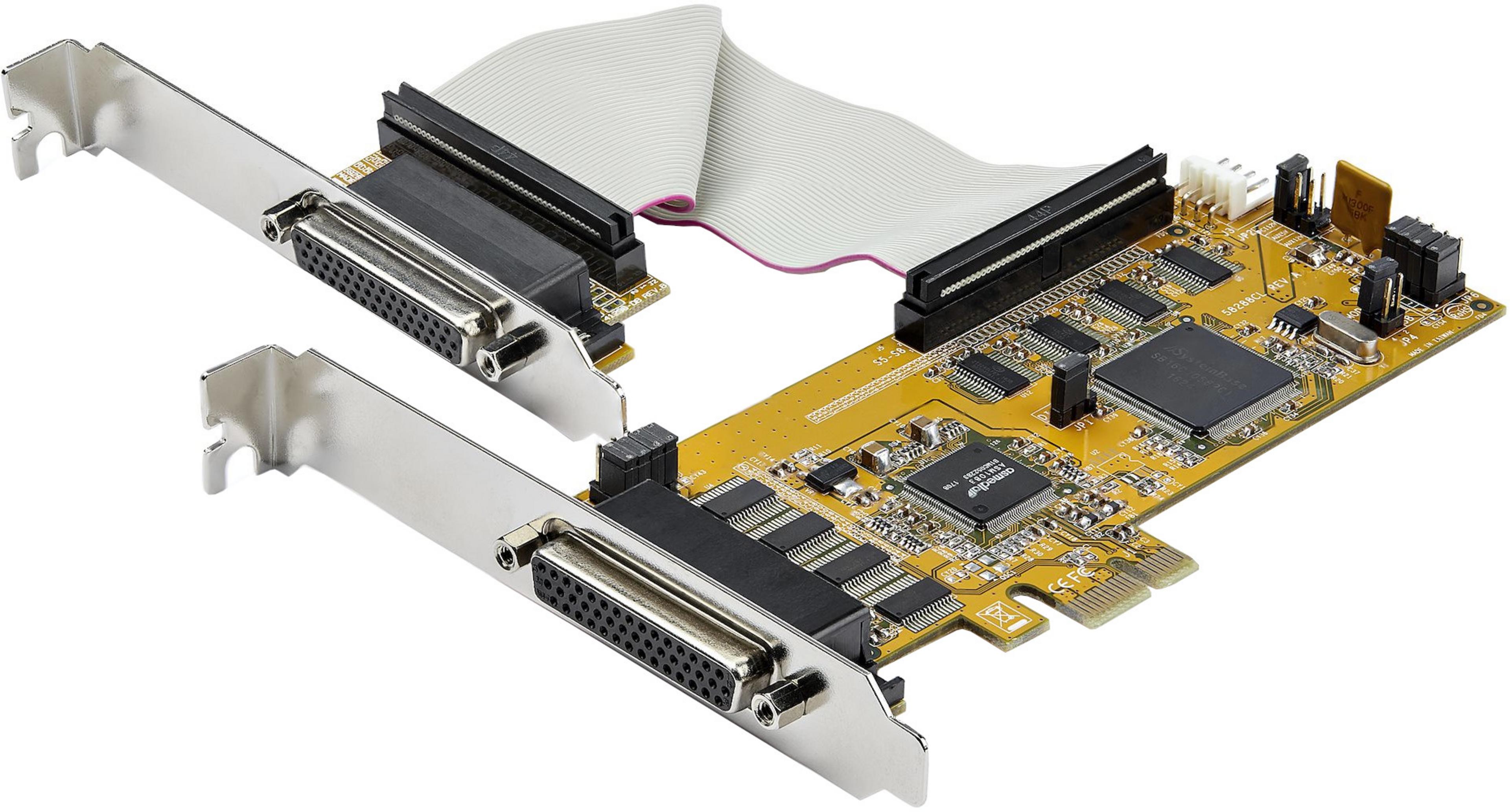 Carte PCIe StarTech 8 ports série RS232