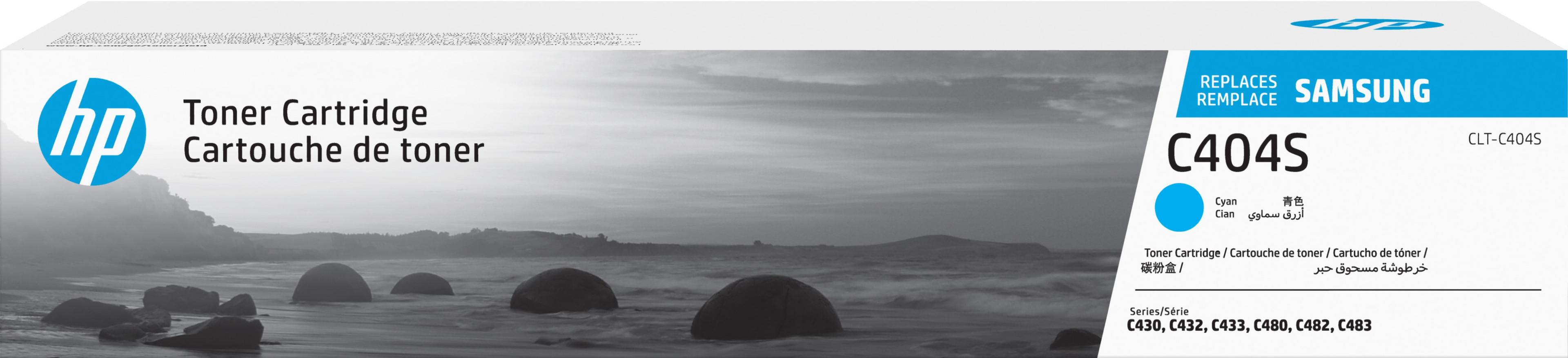 Tóner HP CLT-C404S cian