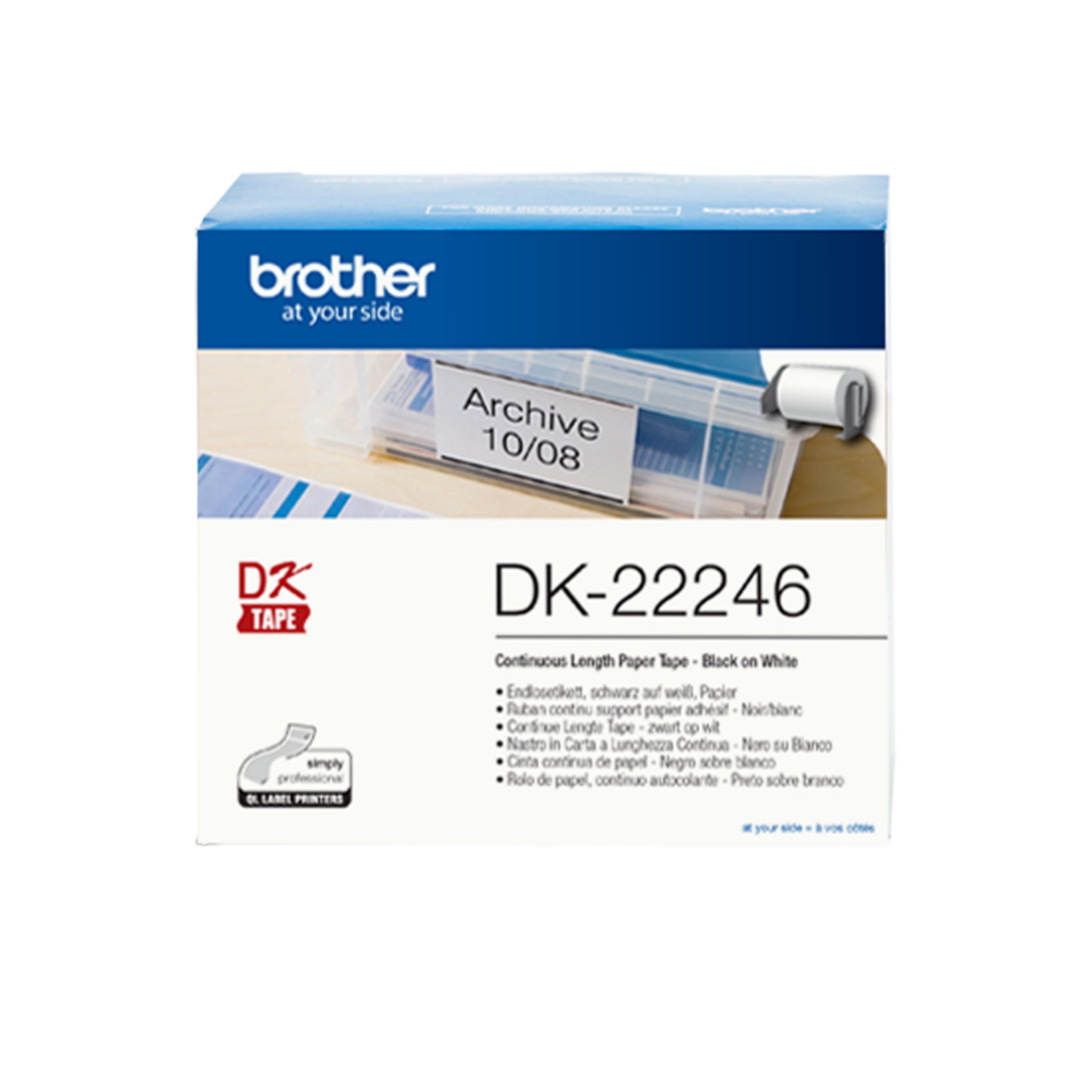 Brother 103mmx31m Endlos-Etiketten ws