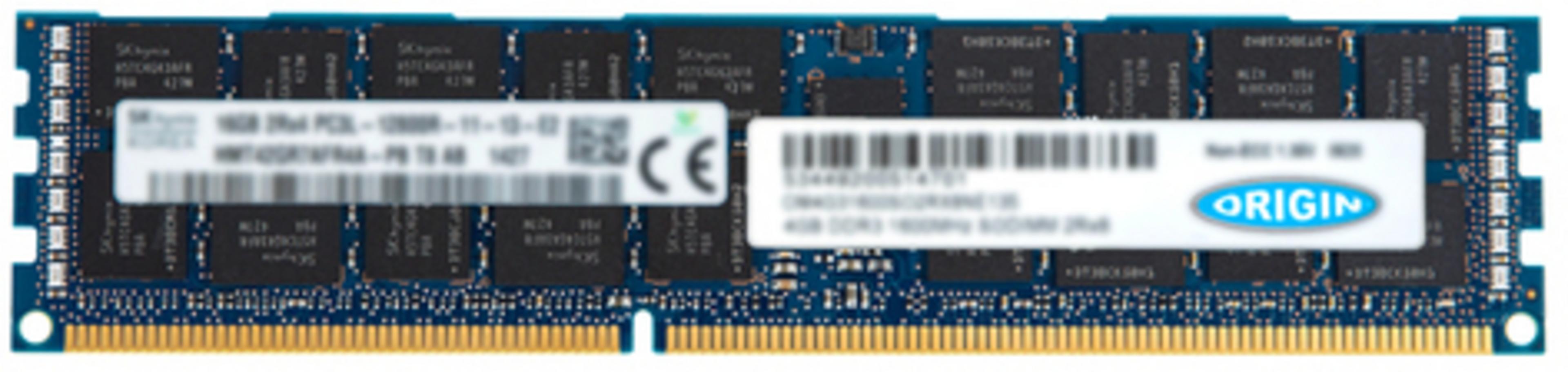 Mémoire 16 Go Origin DDR3 1 600 MHz