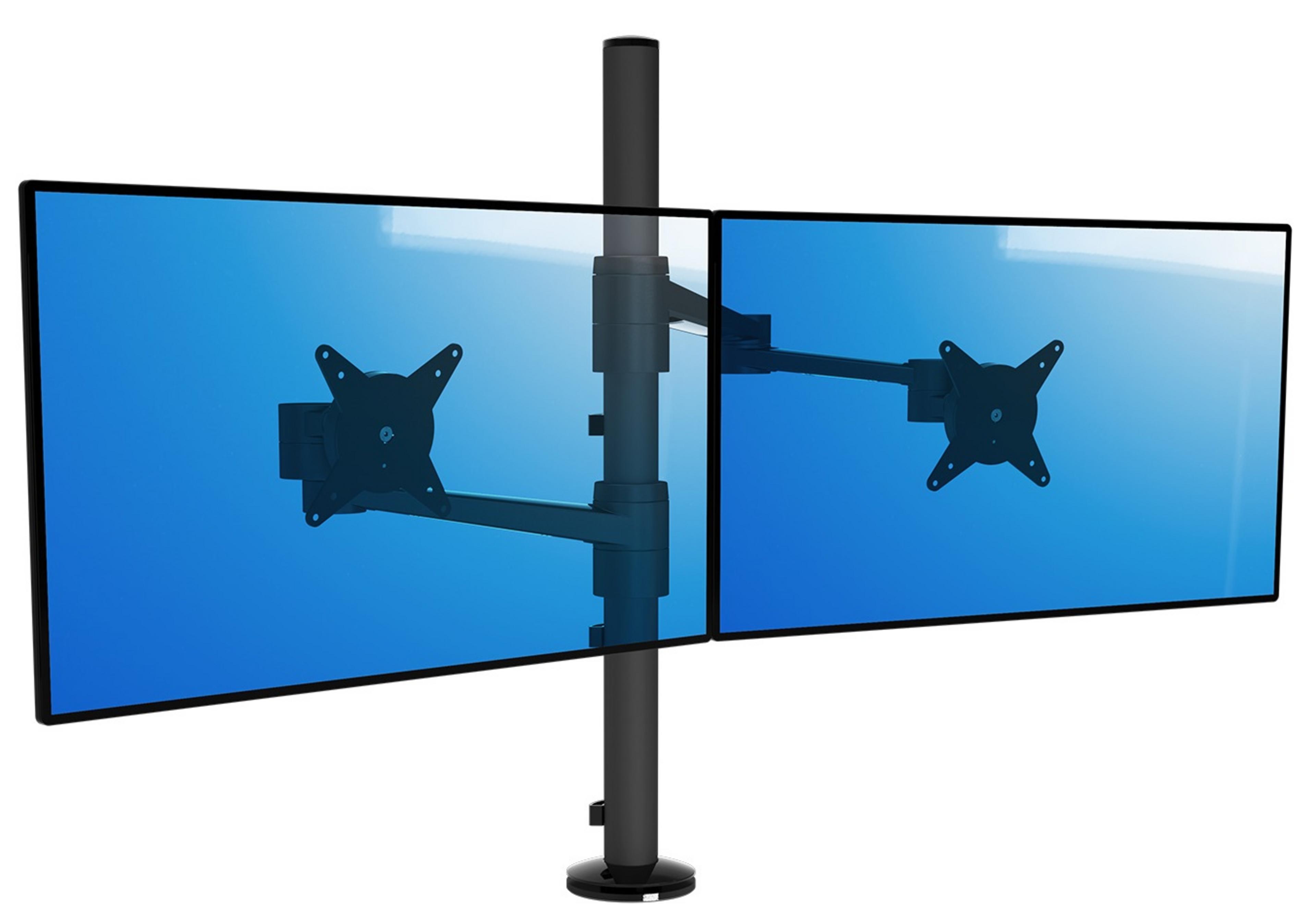 Dataflex Viewlite Dual Swivel Arm Mount