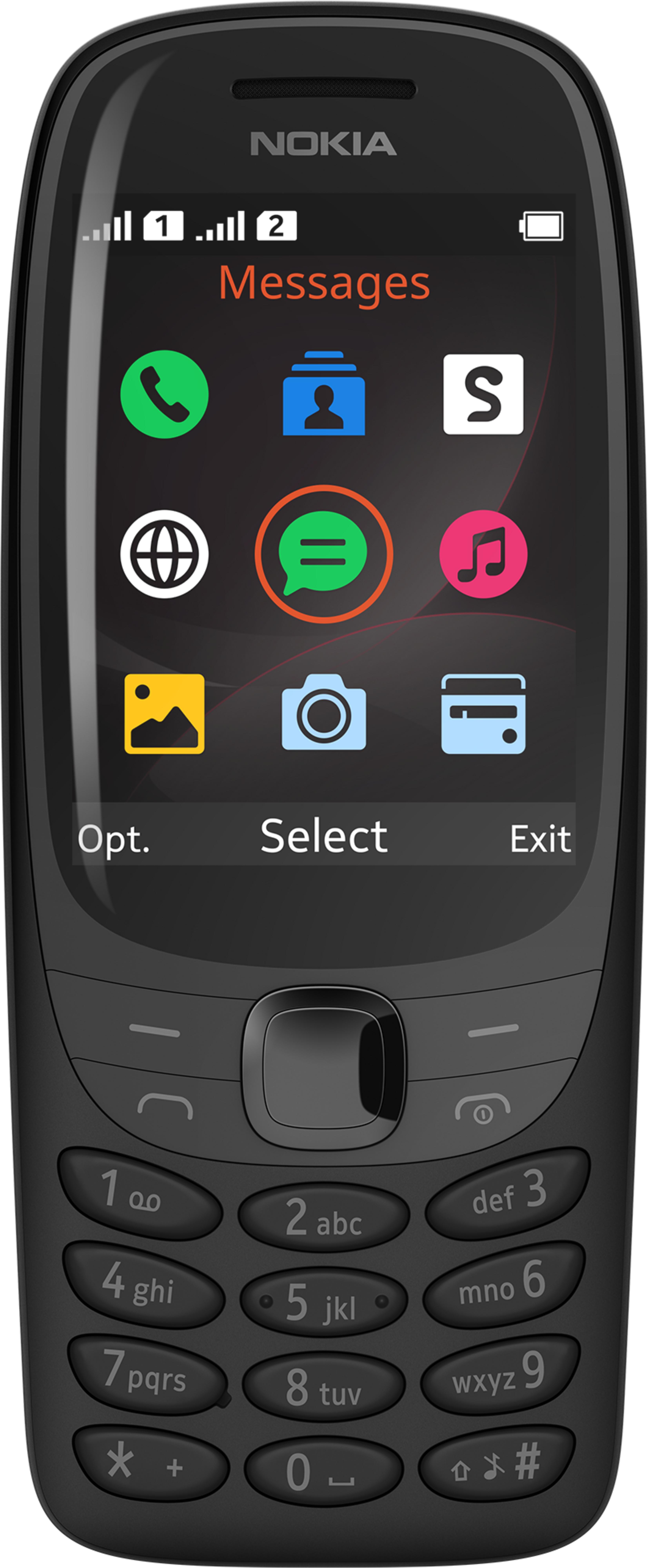 Nokia 6310 Mobiltelefon schwarz