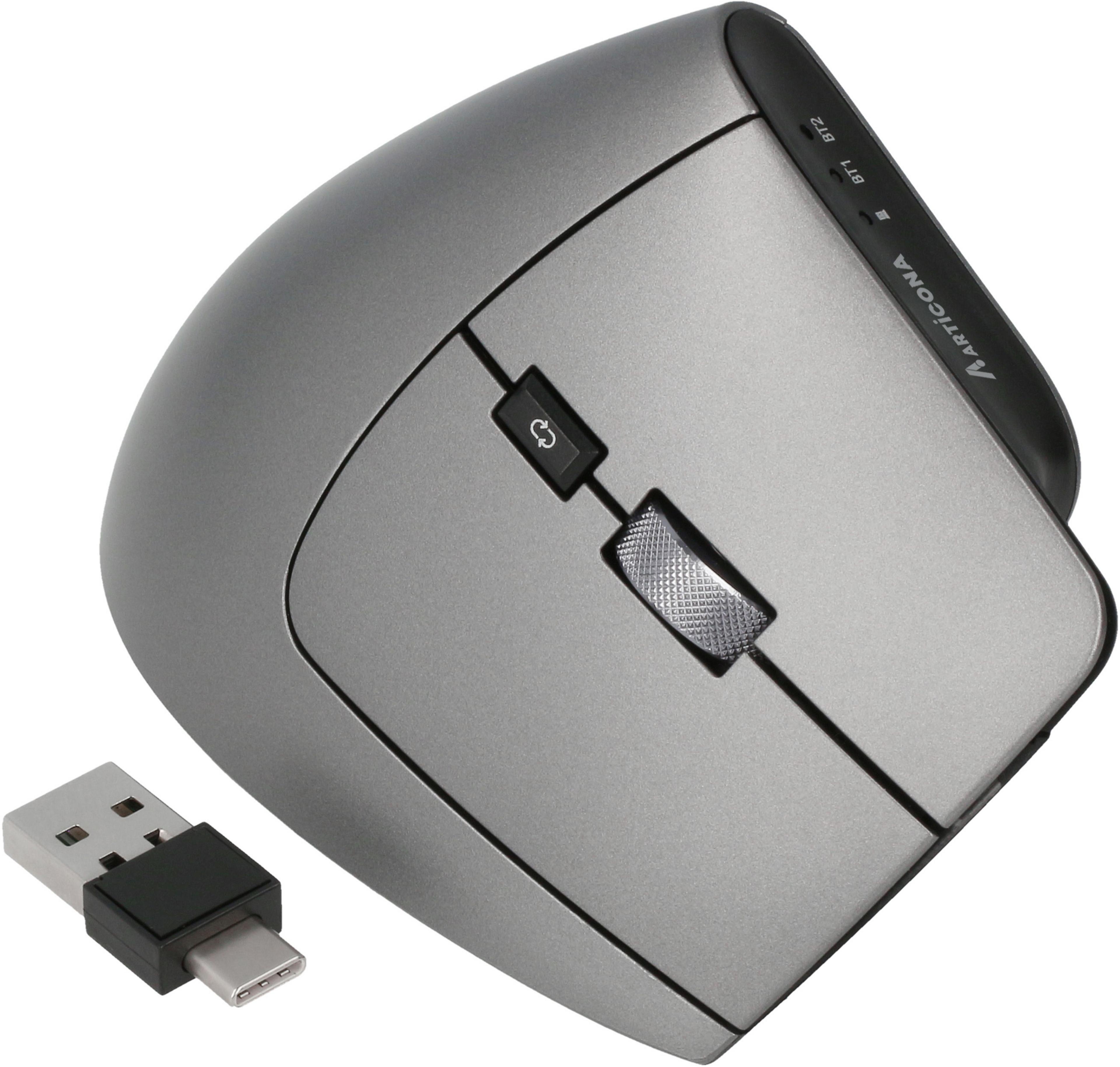 ARTICONA ergo BT + USB A/C Maus grau