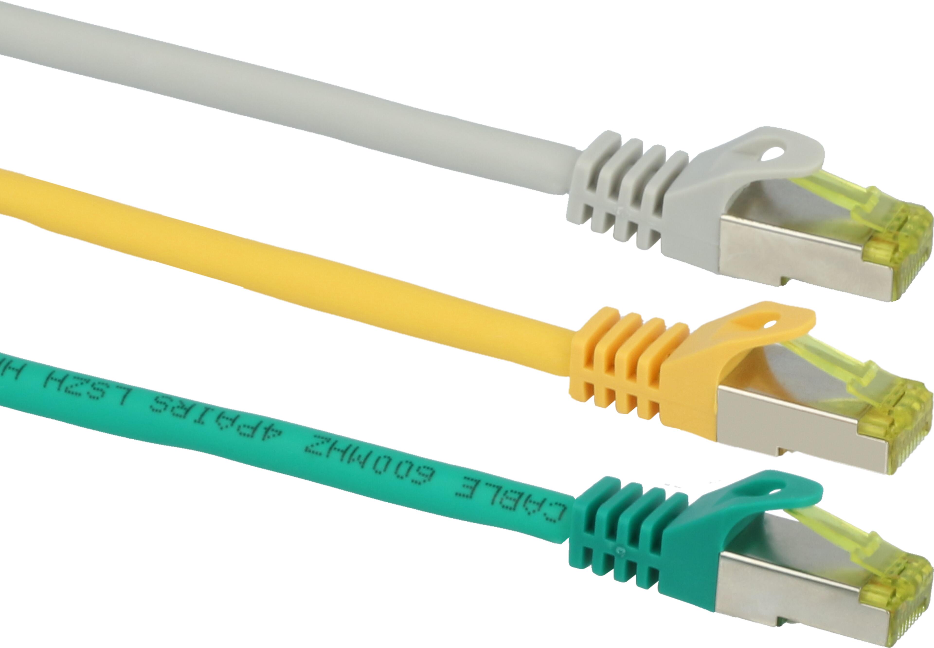 Patchkabel RJ45 S/FTP Cat6a 25m HighEnd