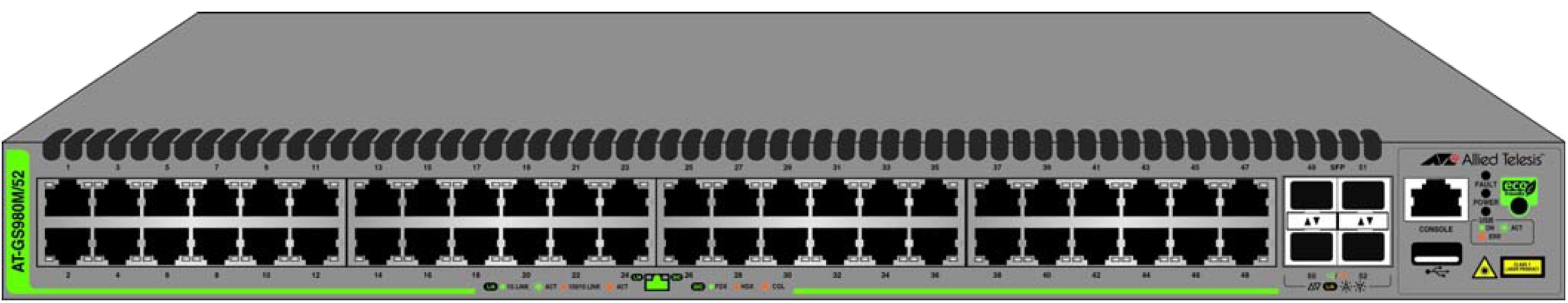 Allied Telesis AT-GS980M/52 Switch