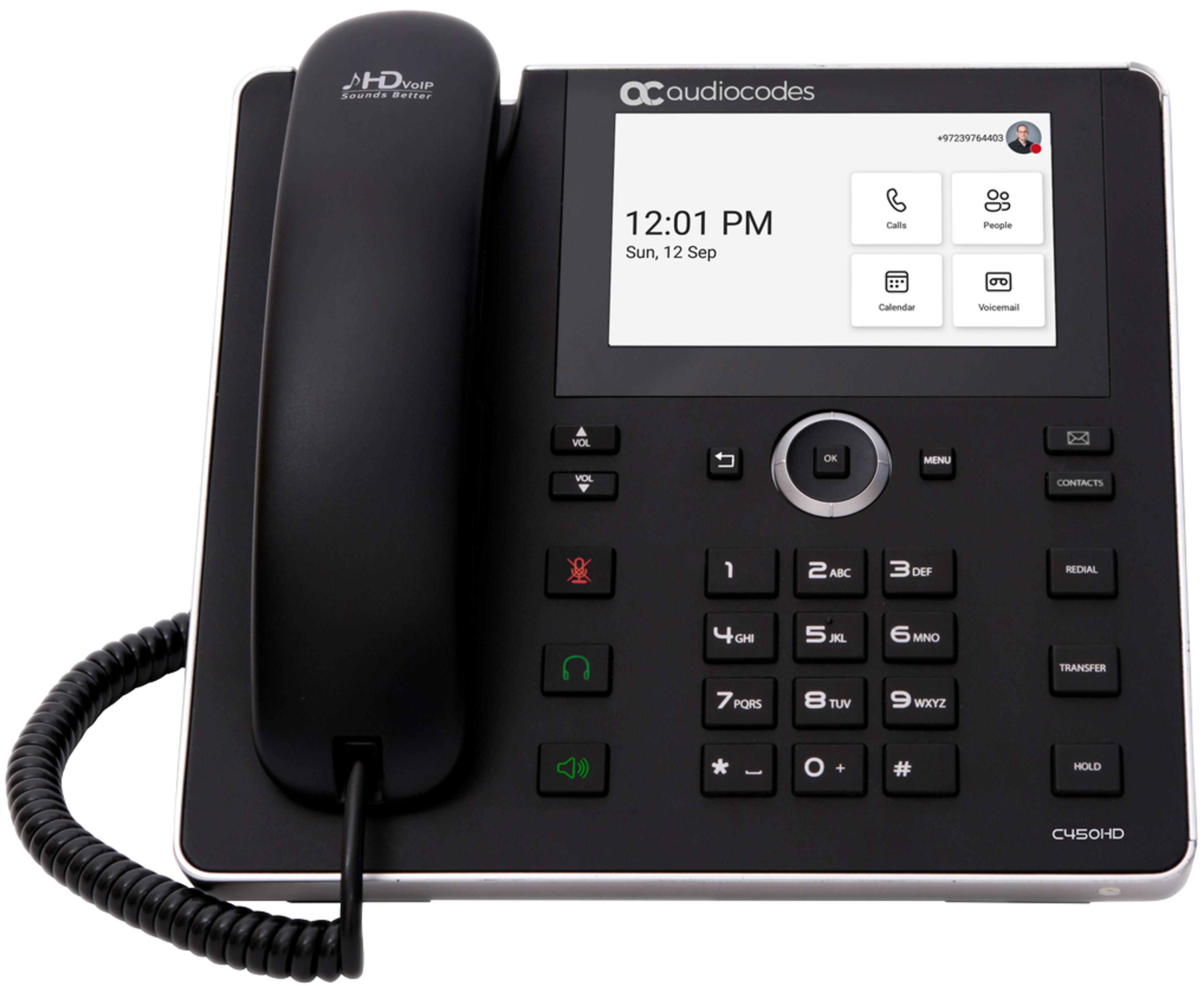 AudioCodes C450HD IP Desktop Telefon