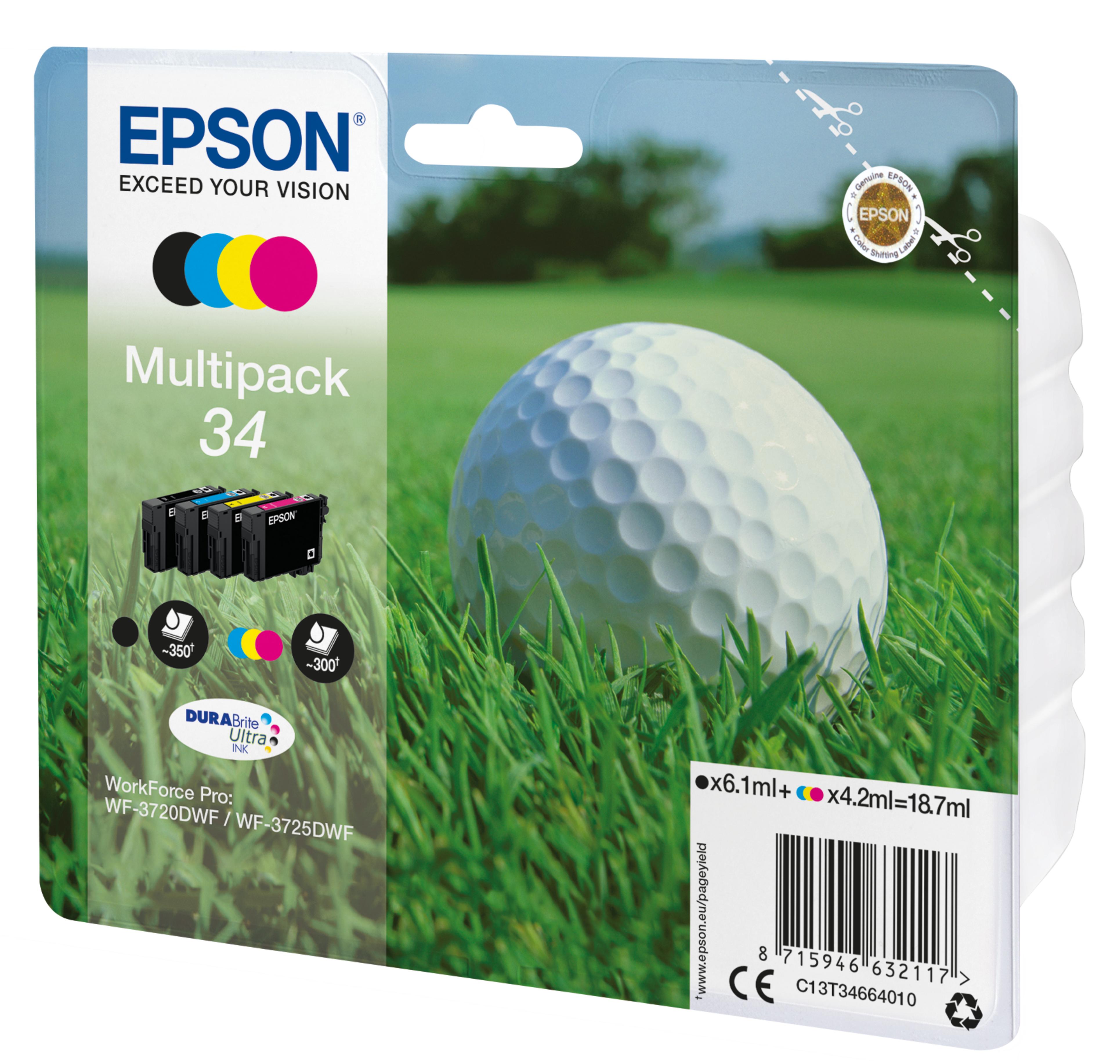 Epson 34 Ink Multipack