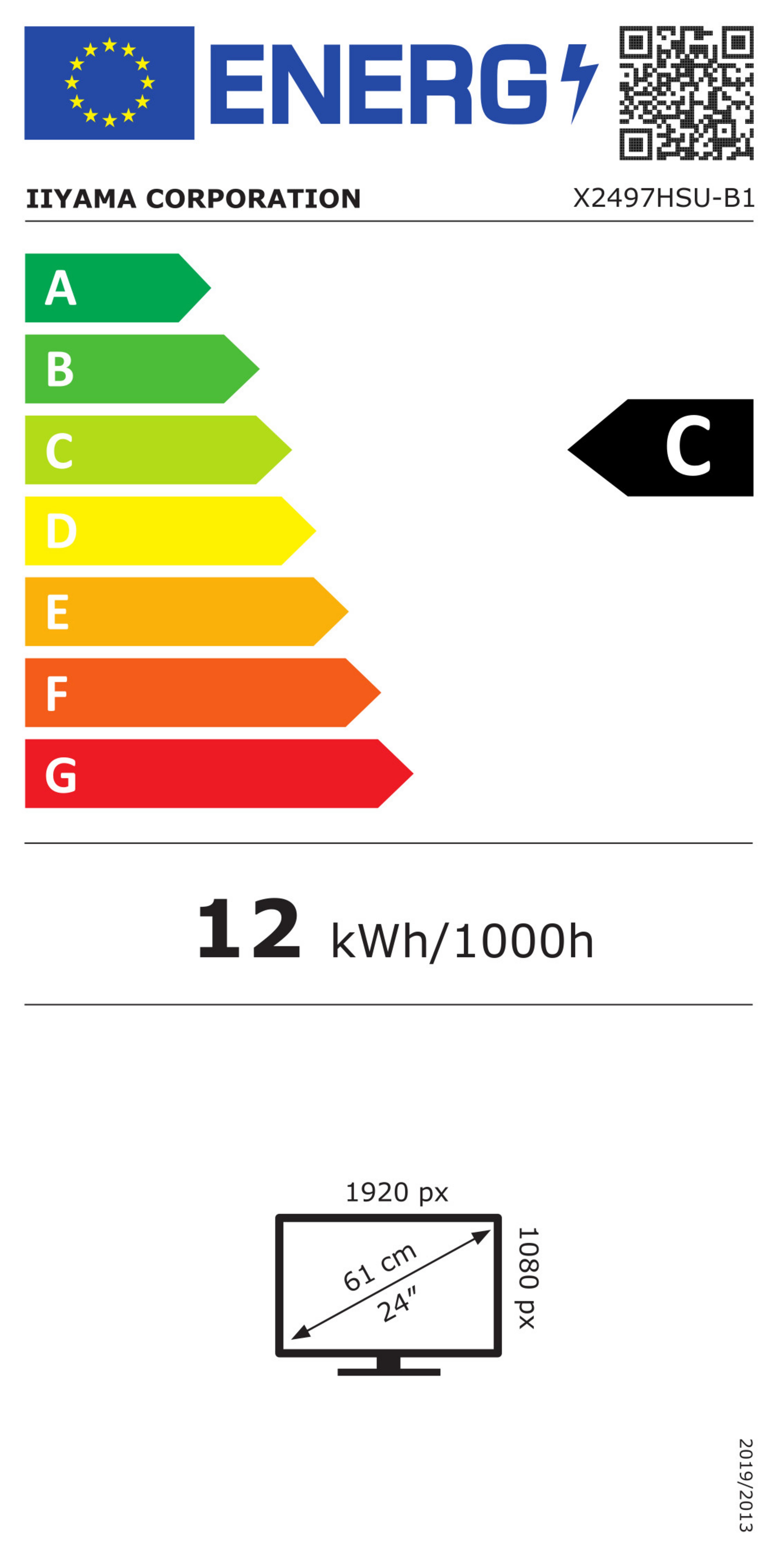 iiyama ProLite X2497HSU-B1 Monitor