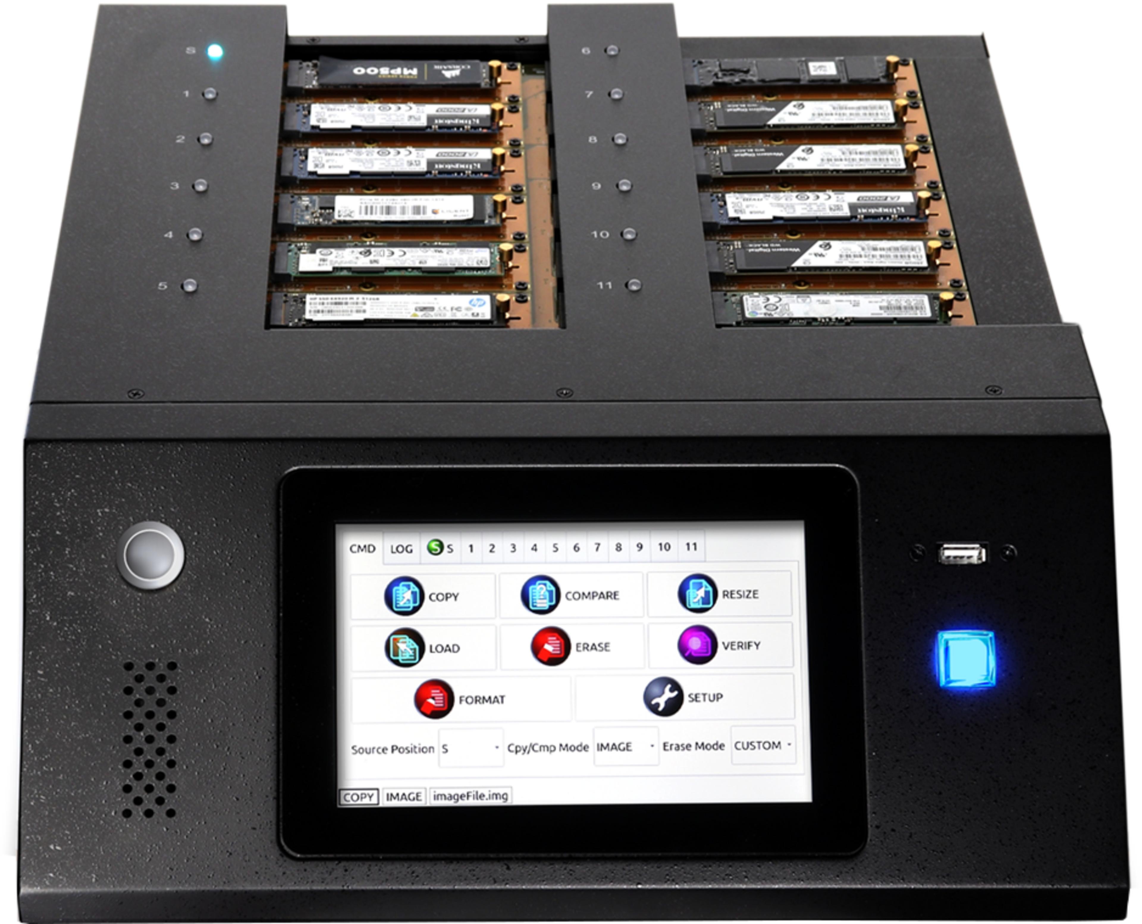 Kanguru Clone 11 M.2 NVMe SSD Duplikator