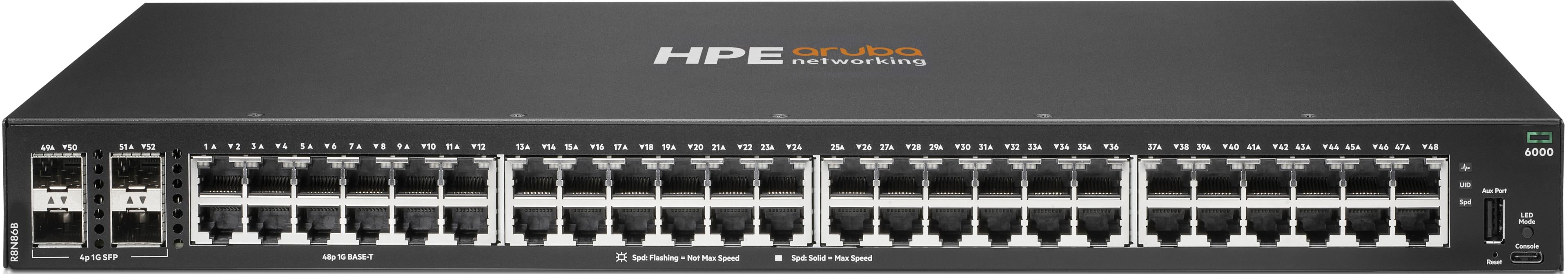 HPE ANW CX 6000 48p Switch