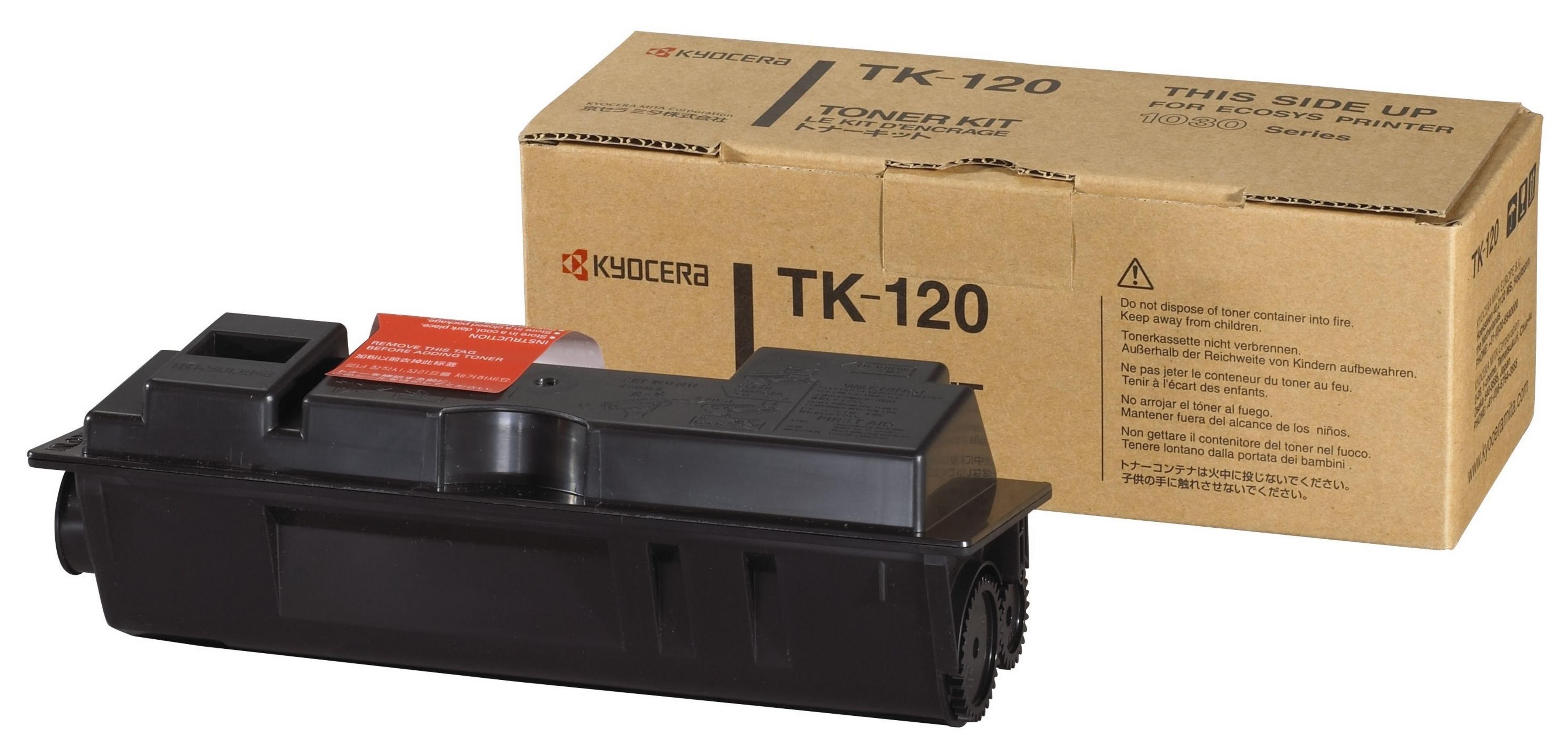 Kit toner Kyocera TK-120, noir