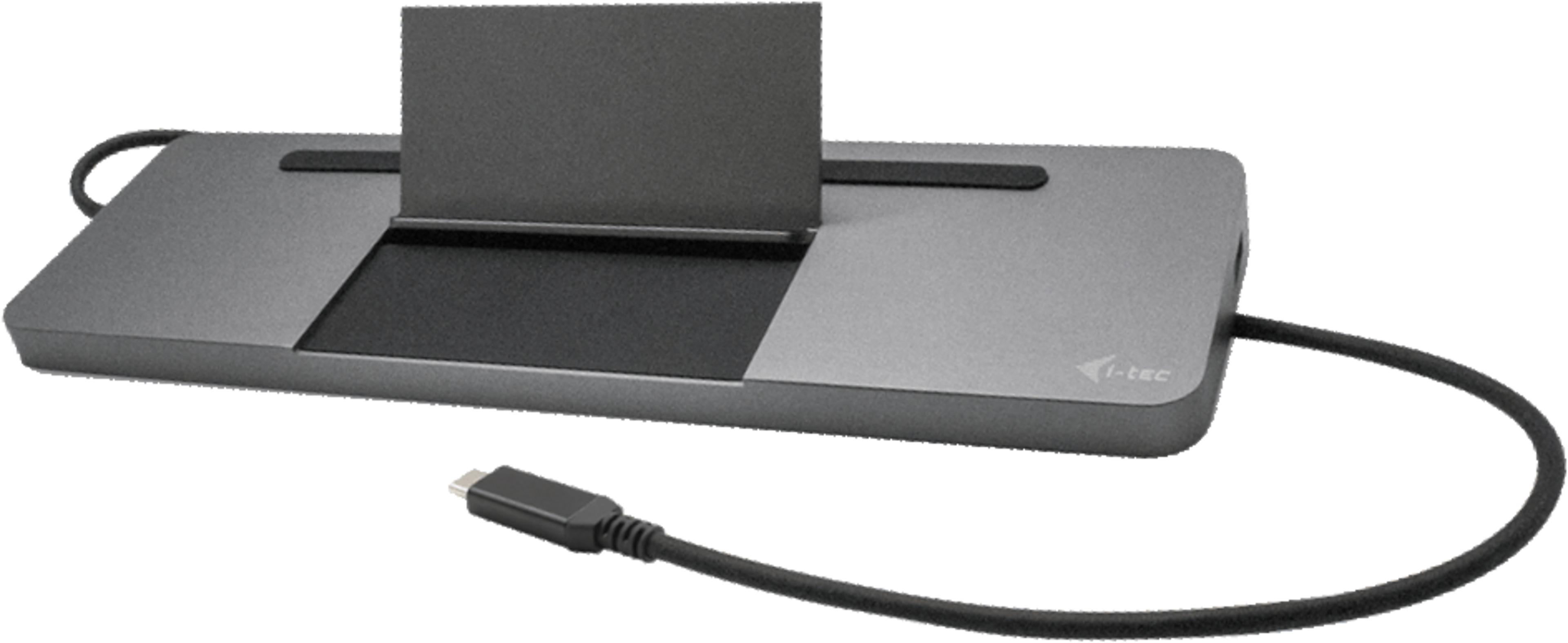 i-tec Ergonomic USB-C - VGA+HDMI+DP Dock