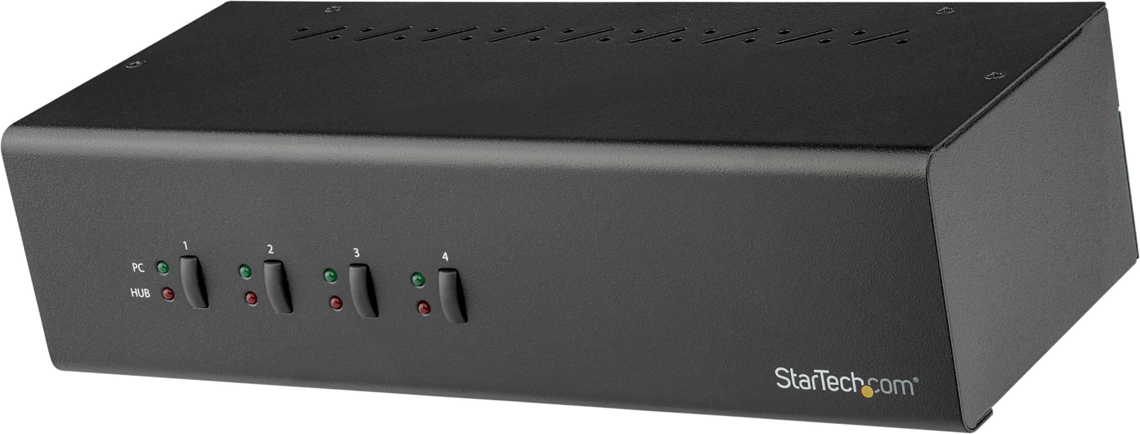 Switch KVM StarTech DVI-I dual 4 p.
